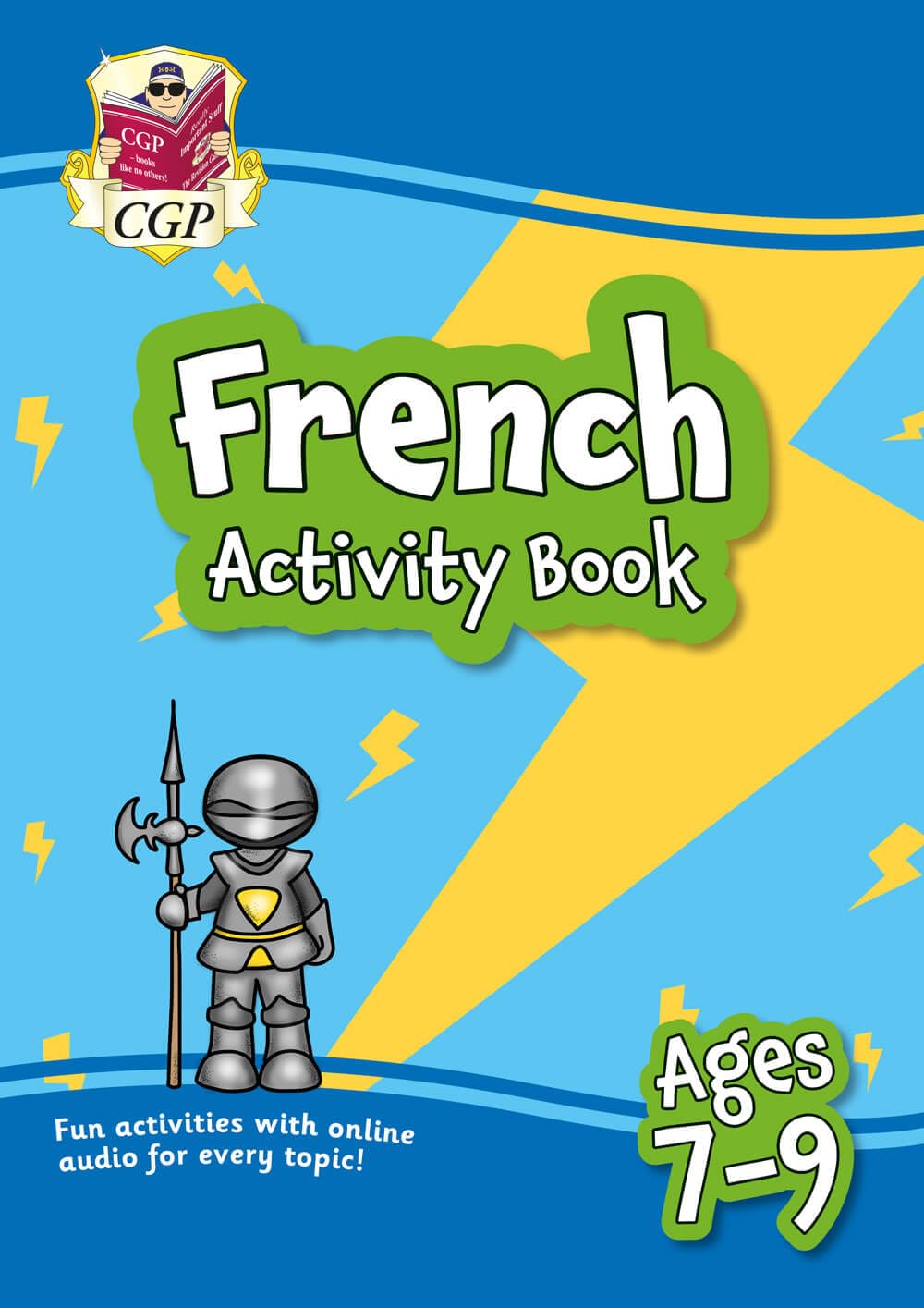 French Activity Book for Ages 7-9 (with Online Audio) (CGP KS2 Activity Books and Cards)