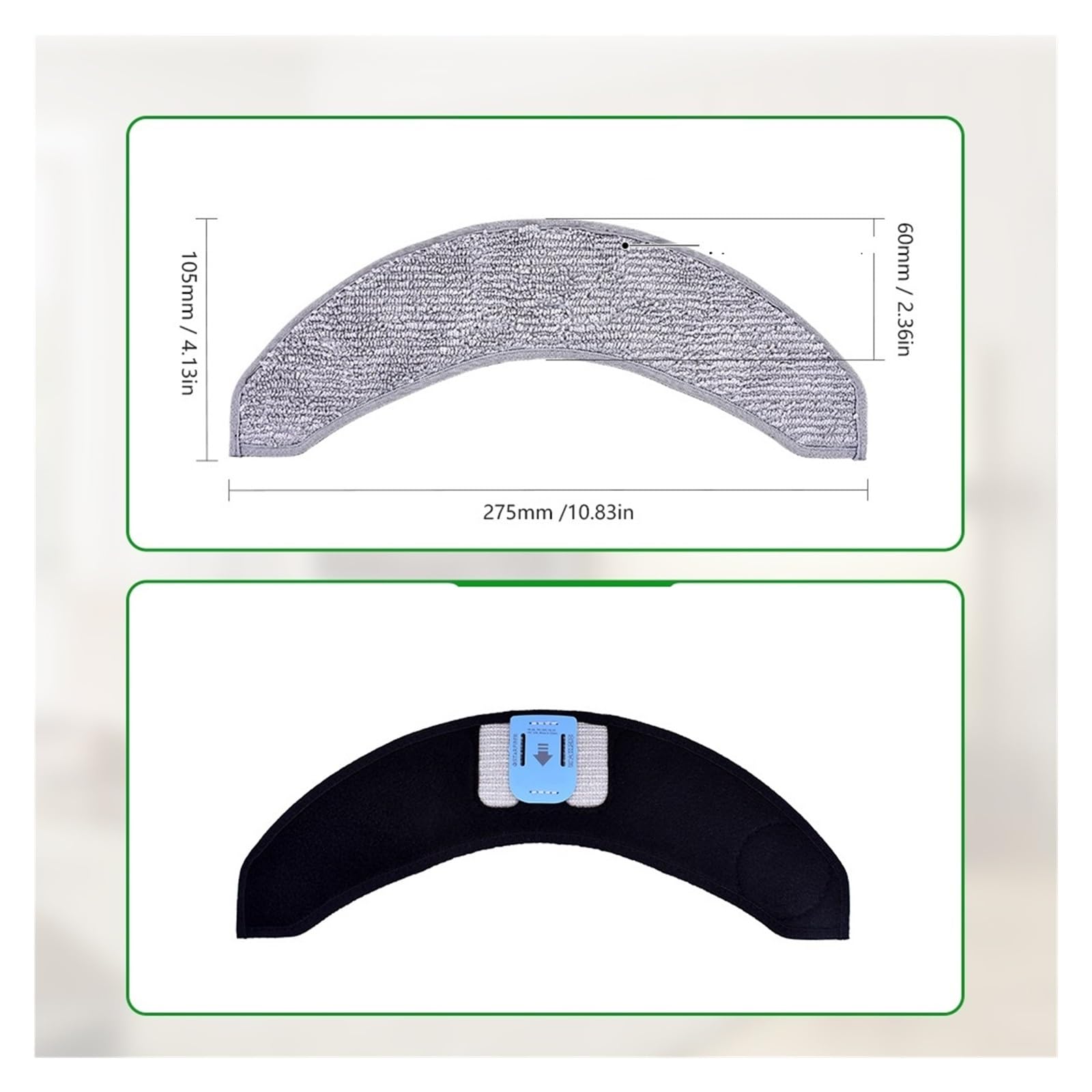 Kompatybilny z rolką filtra Główna szczotka boczna Worek na kurz Kompatybilny z IRobot Roomba Combo J7+ Plus Akcesoria zamienne do odkurzacza Część(6pcs Dust Bag)