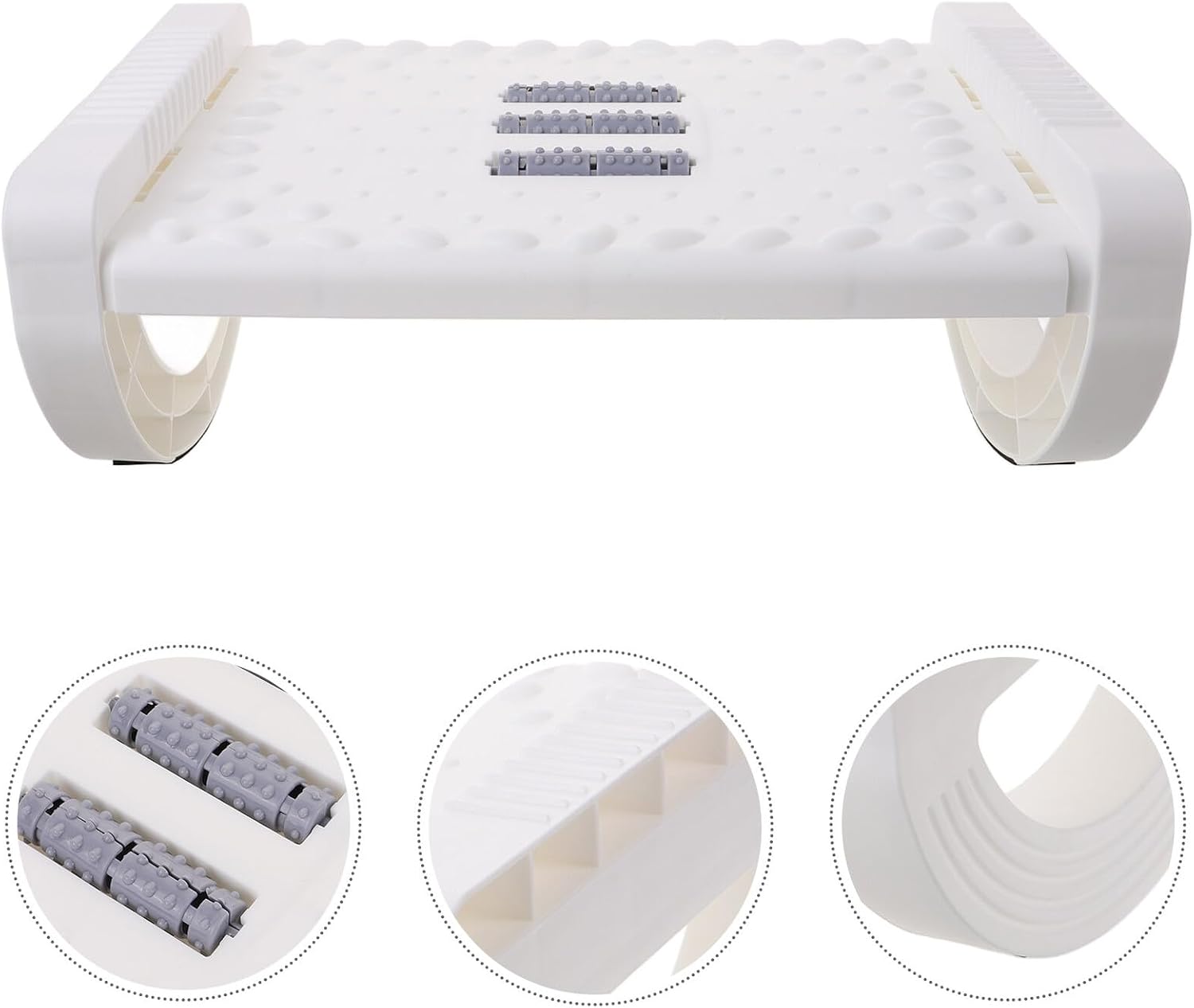 Office Foot Rest Under Desk Non-Slip Foot Stool for Fatigue Relief Soft Comfortable Footrest for Sitting Long Hours in Office Bedroom Home Bathroom Use