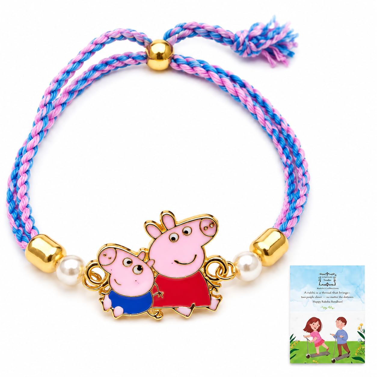 Rakhi for Brother: Rakhis for Kids : Boys Rakhee with Free Roli Chawal &amp; Gift Card: Raksha Bandhan Gifts for Brother : kids Rakhis