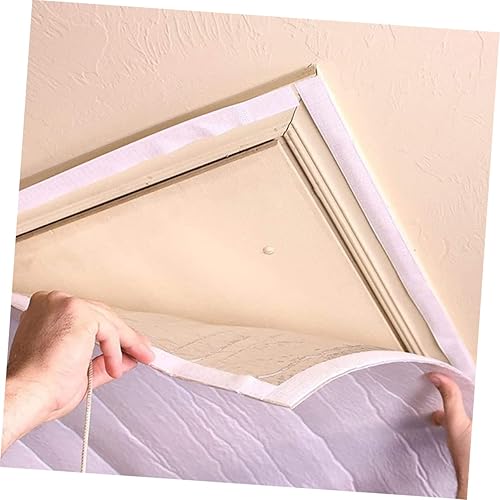 Miniatura 5 de Vaguelly Cubierta de ventilación magnética para ventilador de toda la casa, persianas para el hogar, cubierta de techo para ventilador de ático,
