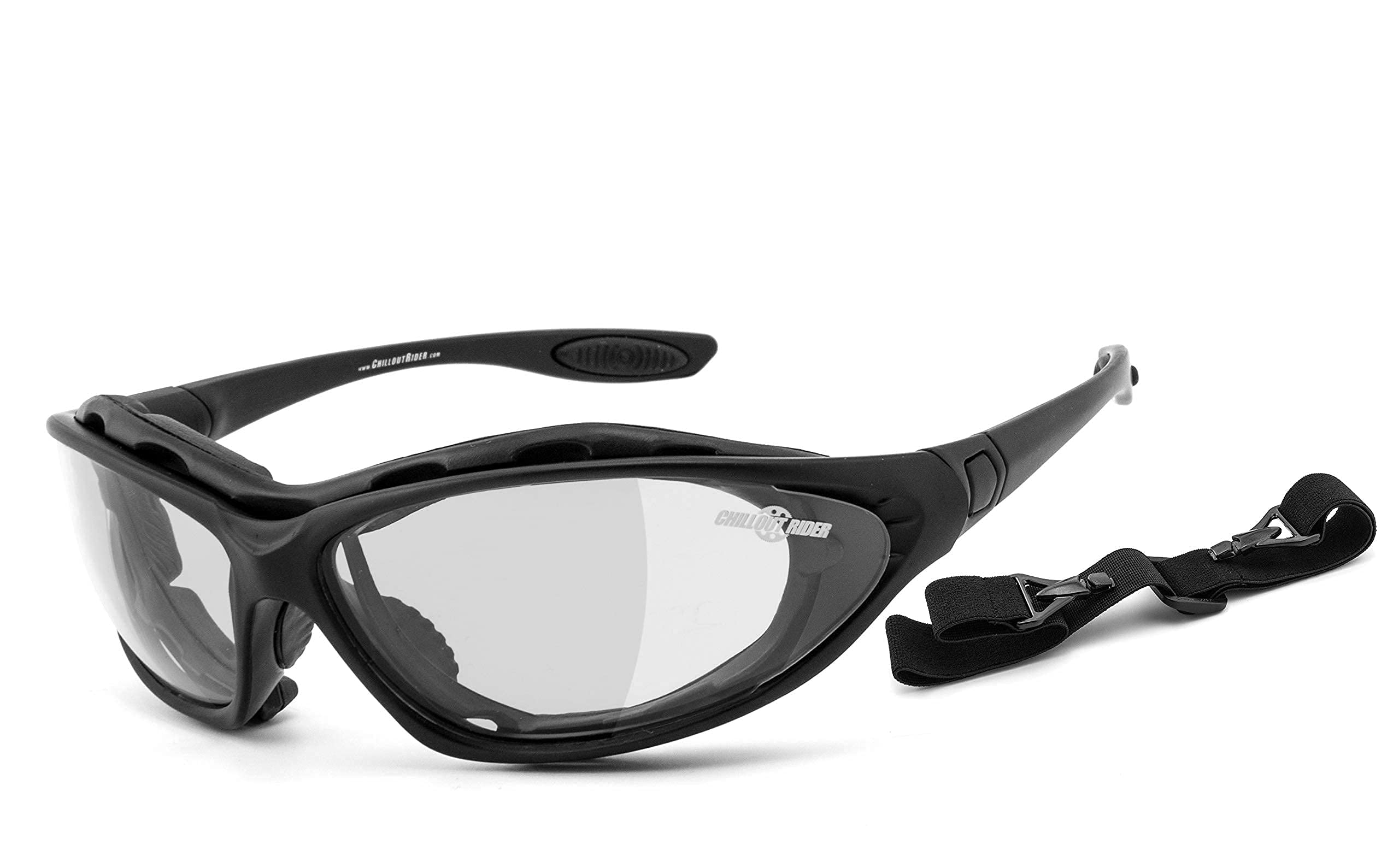 occhiali da moto, biker e multifunzione | antiappannamento, antivento, lente di sicurezza in plastica HLT® secondo DIN EN 166 | occhiali da sole biker