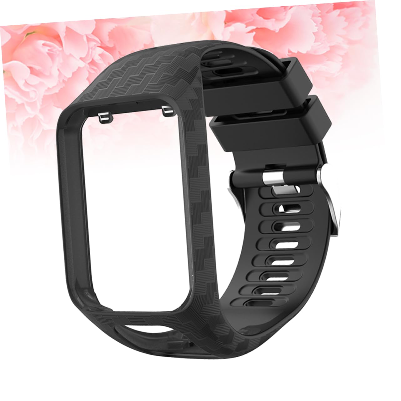 Artibetter Lot De 3 Bracelets De Montre Connectée En Silicone Accès Complet Aux Boutons Facile À Installer Bracelet De Remplacement Noir