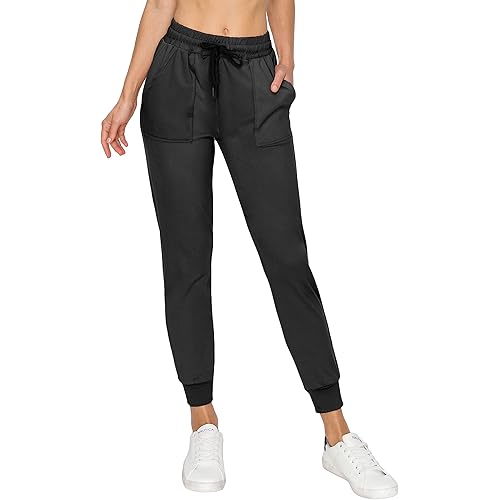 ALWAYS Women's Slimfit Jogger Pants - Buttery Soft Stretch Casual Comfy Athletic Sweatpants with Pockets