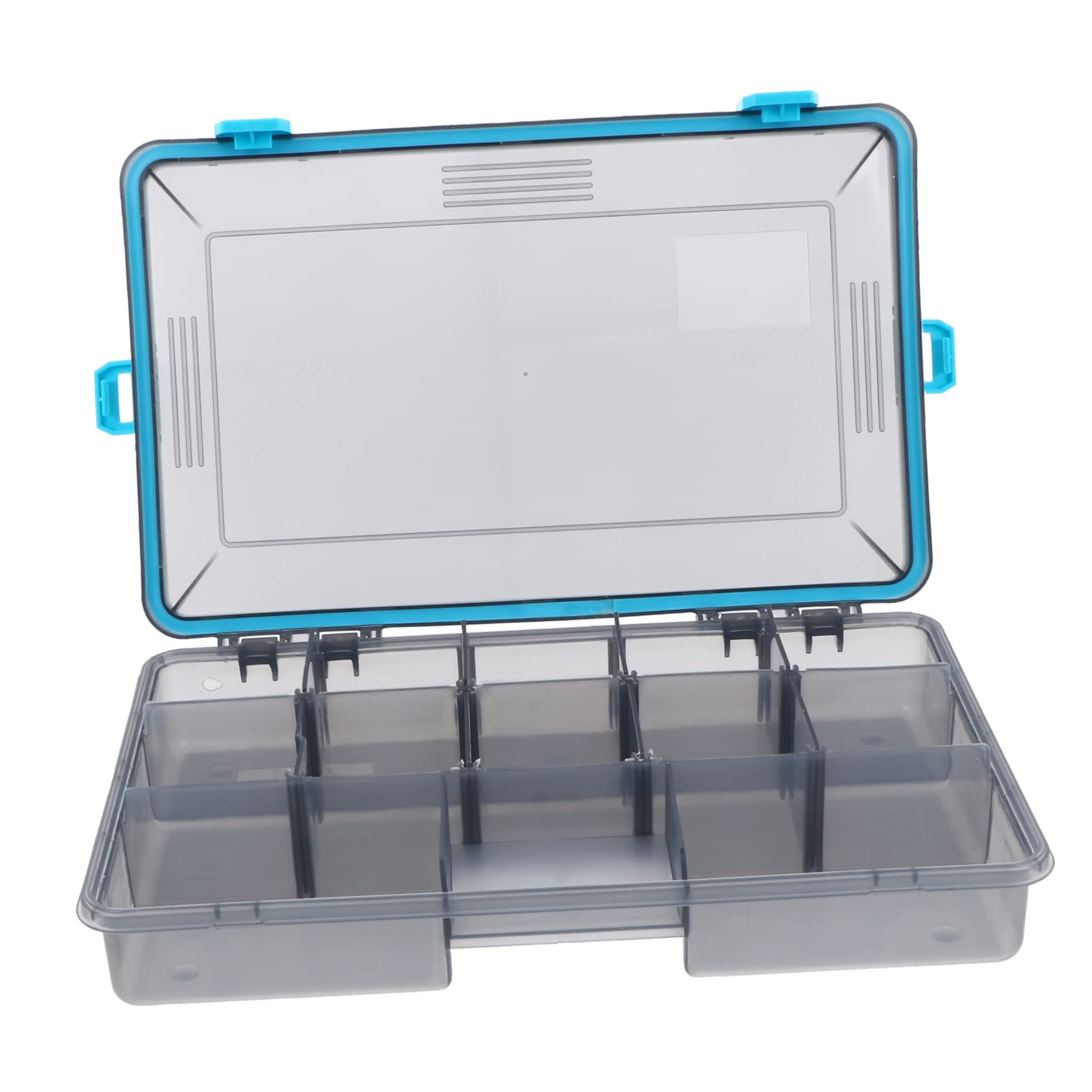 ibasenice Fishing with Compartments Fishing Accessories Storage Case for Organizing Bait Hooks Gear Lightweight and Portable Fishing