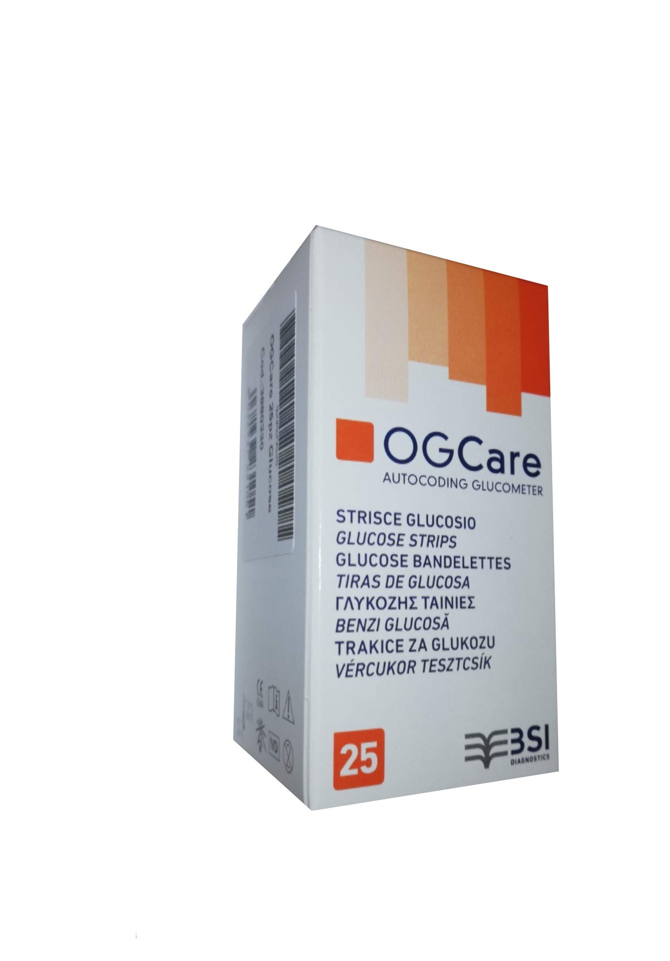 Kit OGCare glicemia: Glucometro, 60 strisce, 50 lancette