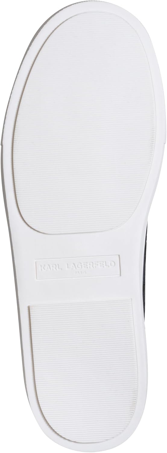 Karl Lagerfeld Womens Cate Pins Lace Up Sneaker - Image 4