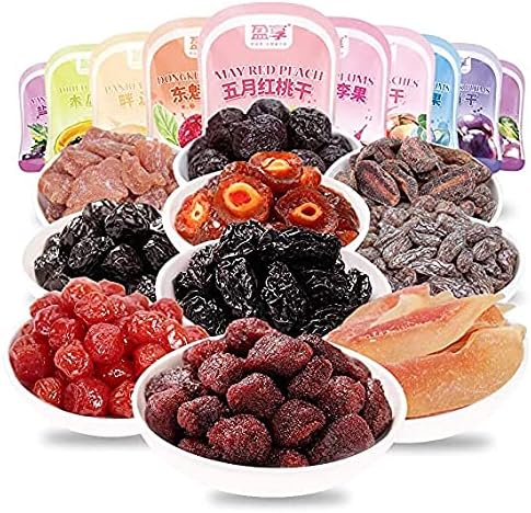 Plum meat ่ฏๆข
Mixed Fruit Dried Plums Preserved Prunes, Preserved Fruit, Dried fruit, Fruit Mix, Dried Fruit Pack, Plum, Candied fruit, ๆข
ๅญ, Non GMO, Gluten Free,Kosher Certified, Vegan, 14 flavors, 620g Plum meat gift pack
