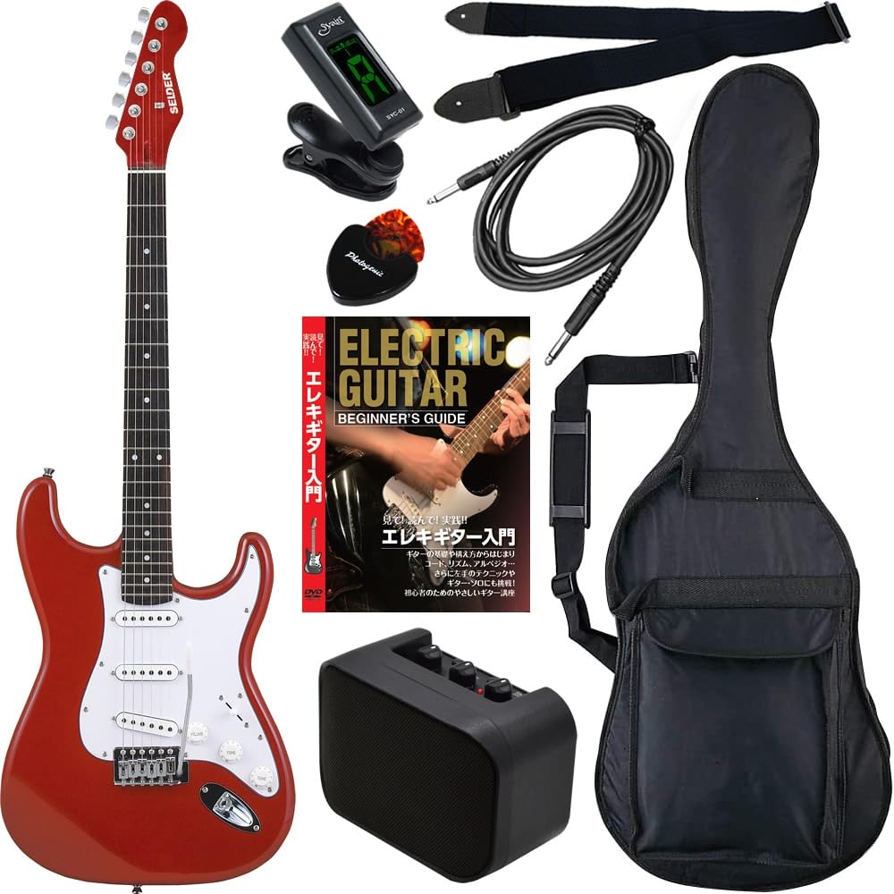Amazon | SELDER エレキギター ST-16 初心者入門リミテッドセット
