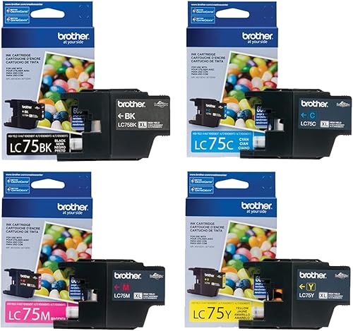 Brother LC75 Juego de cartuchos de tinta de alto rendimiento disponible en Yaxa El Salvador
