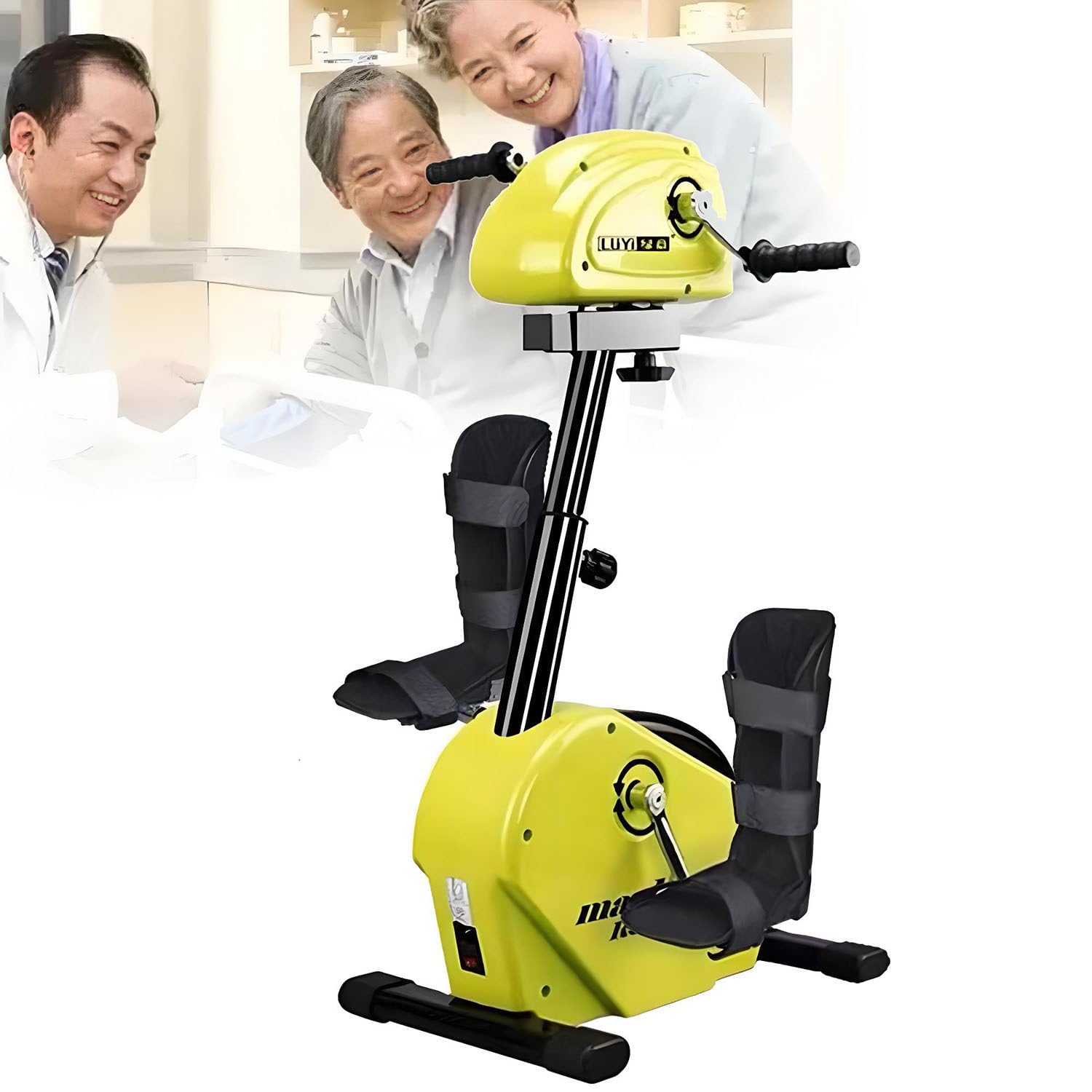 Elektryczny pedał treningowy dla seniorów,rower rehabilitacyjny,rower treningowy dla osób starszych,górnych i dolnych kończyn,mini rowerowy sprzęt rehabilitacyjny dla osób niepełnosprawnych,B