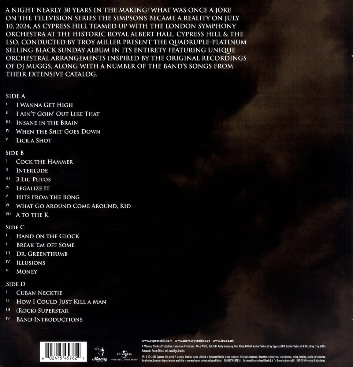 Black Sunday Live at the Royal Albert Hall