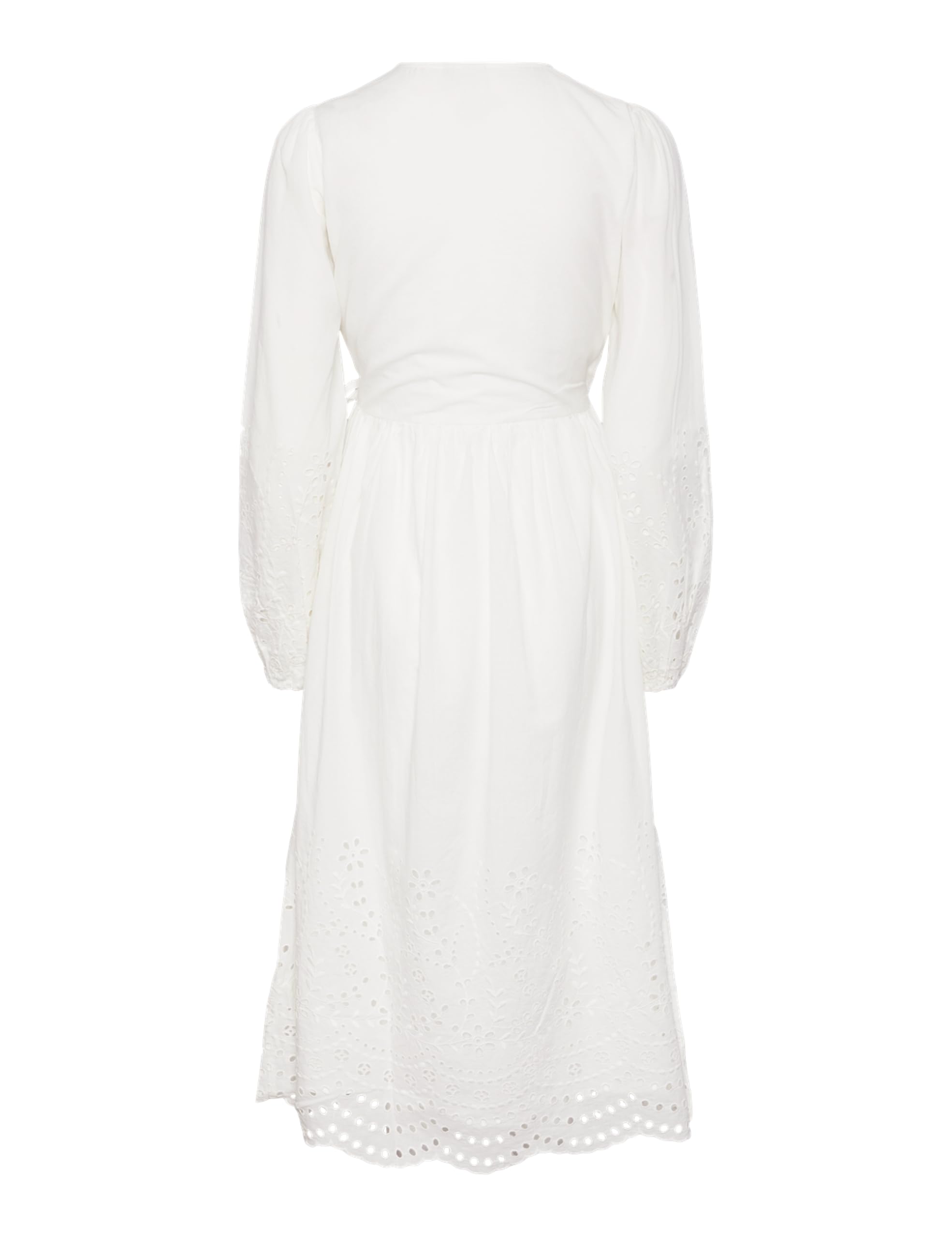 YAS Yasluma Ls Robe Longue Enveloppante S. Noos Portefeuille Femme