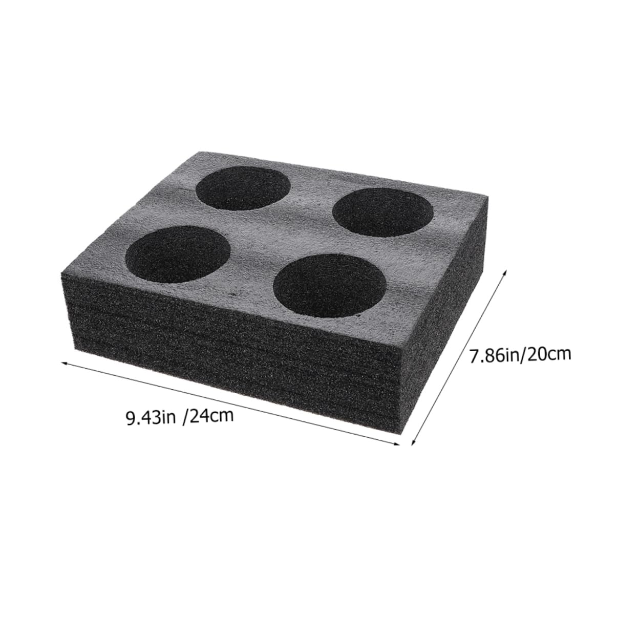 LALADEFIEE 2Pcs Beverage Cup Carrier Tray Foam Drinks Holder for Takeout Cups Lightweight and Portable Drink Cup Holders with Multiple for of Milk and More