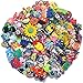 Bokcharms Lot of 25 50 100Pcs Random Shoe Charms for Shoe Decoraiton Bracelet Wristband