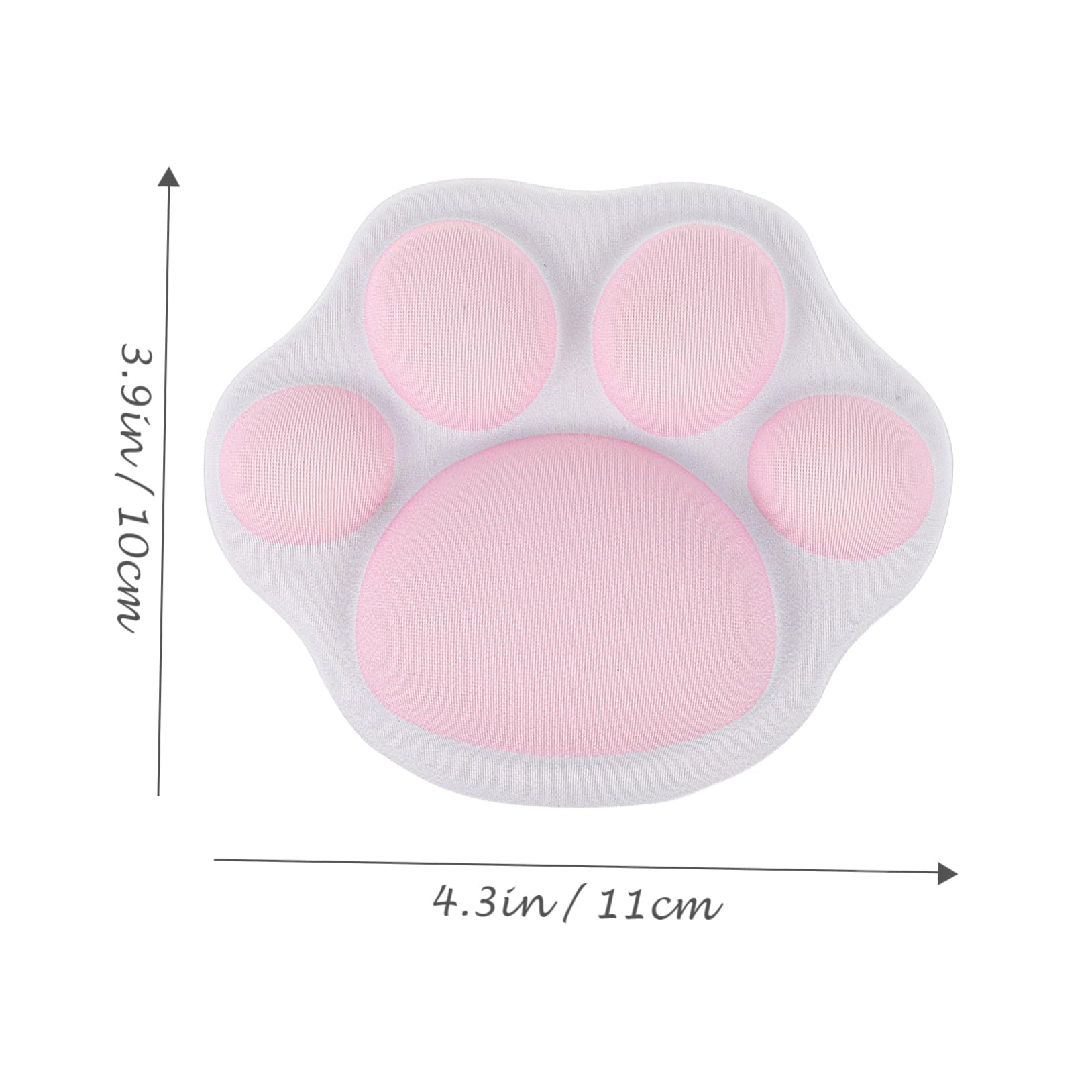 4 Pezzi Mouse Poggiapolsi Pad Desktop Pad Laptop Pad Zampa Di Gatto Poggiapolsi Pad Per Laptop Polso Mouse Pad Tastiera Pad Zampa Di Gatto Polsino Pad Computer Pad Pad Ergonomico