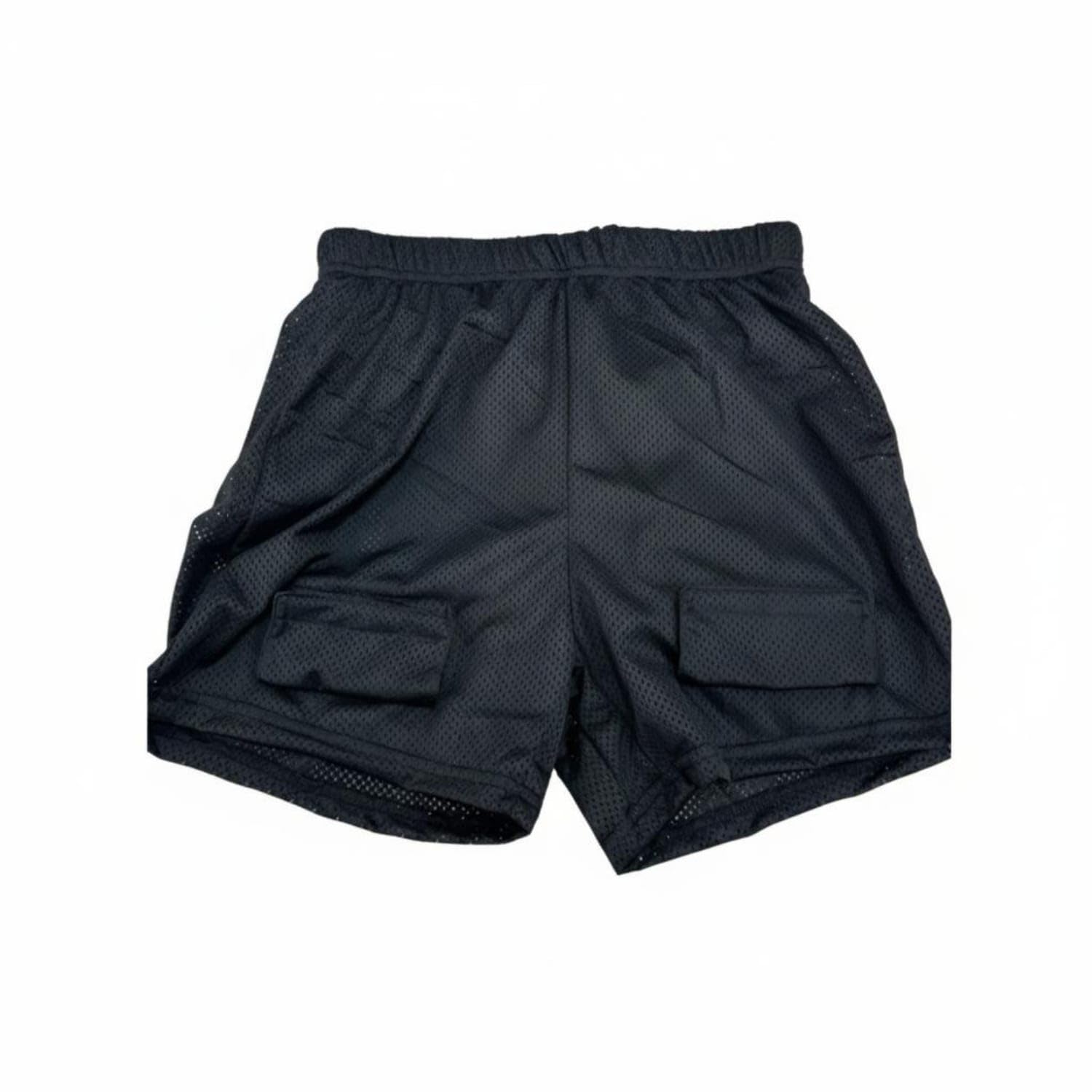 ZOOMELLA Perforated Hockey Jockstrap Shorts Elastic Waistband Mesh Jockstrap Shorts Front Opening Jock Pants with Cup Pocket Short Legs, S without Cup|Jockstraps & Cups|Sporting Goods-picture-16