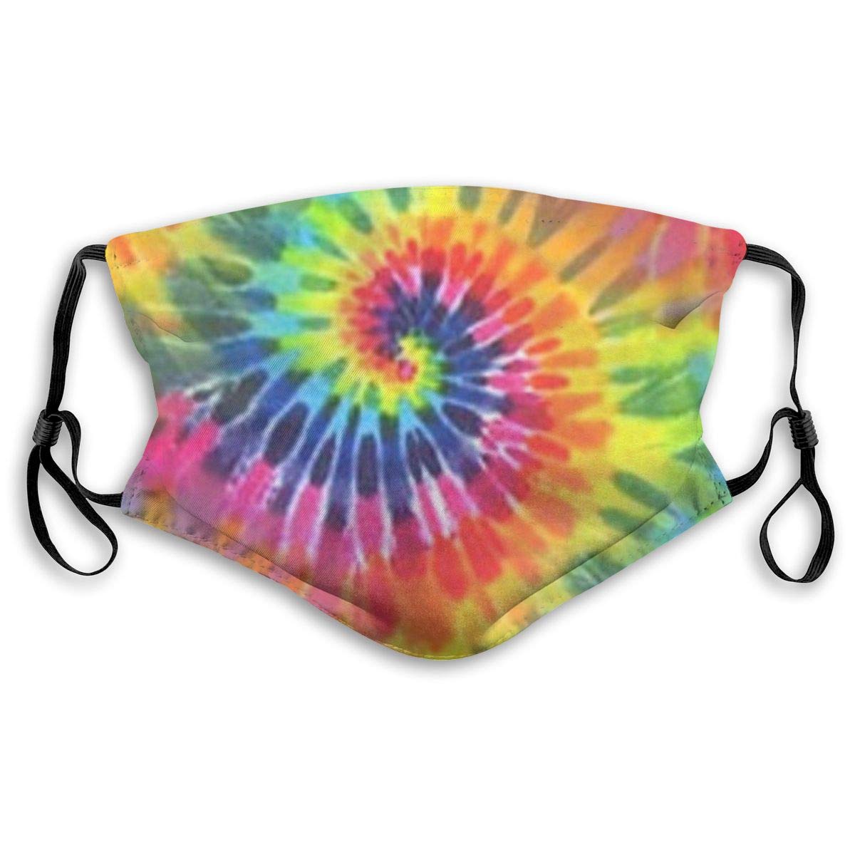 Tie Dye Kids Girls Boys Adjustable Earloop Face Ma-sk,Washable Protection Ma-sk with Filter,Anti-smog PM2.5 Ma-sk,Dustproof Mouth Ma-sk,Safety Cotton Ma-sk