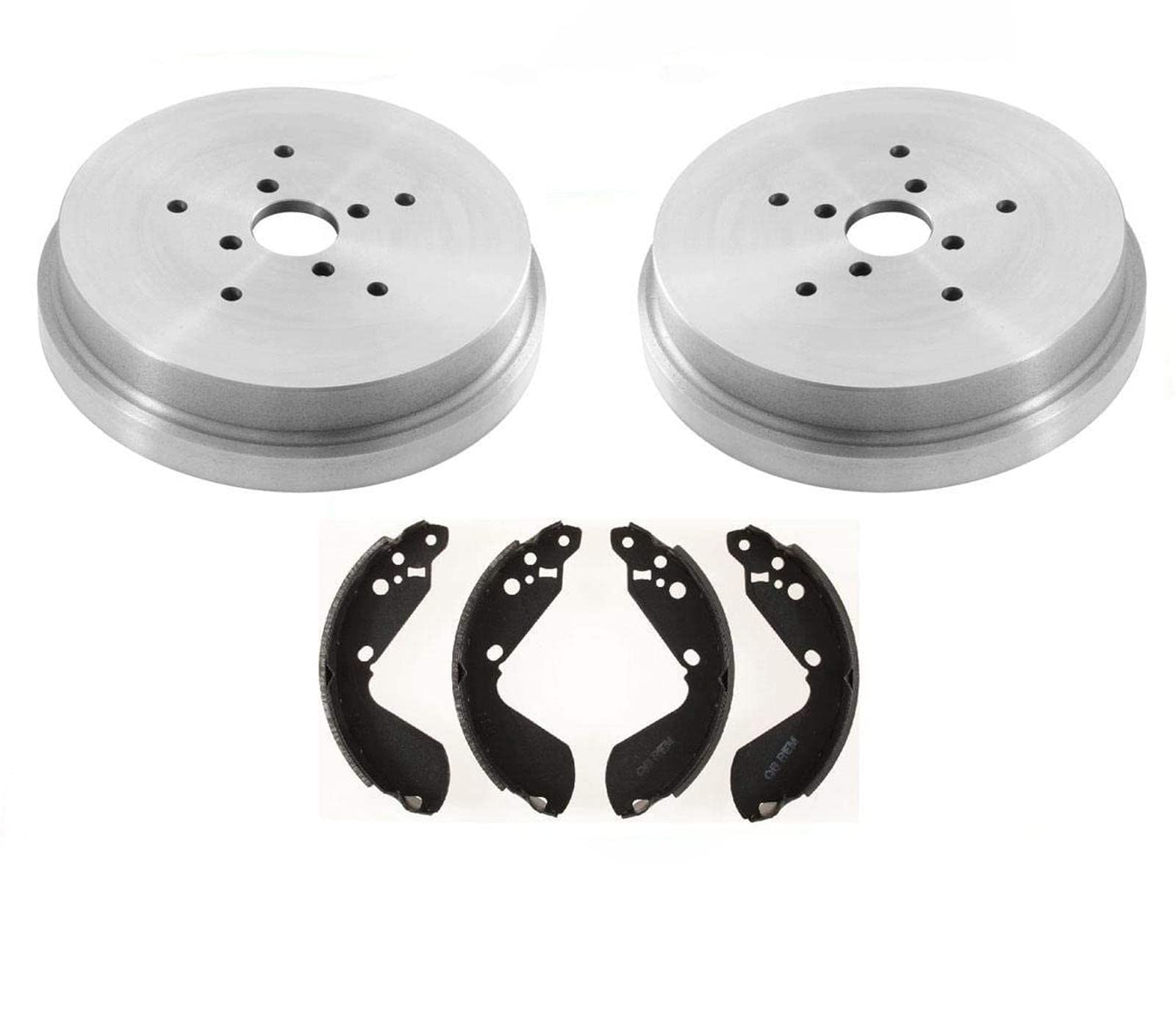 Rear Brake Drums 3pc Kit Replacement Part For SUZUKI Sidekick 4 DOOR 1991-1995