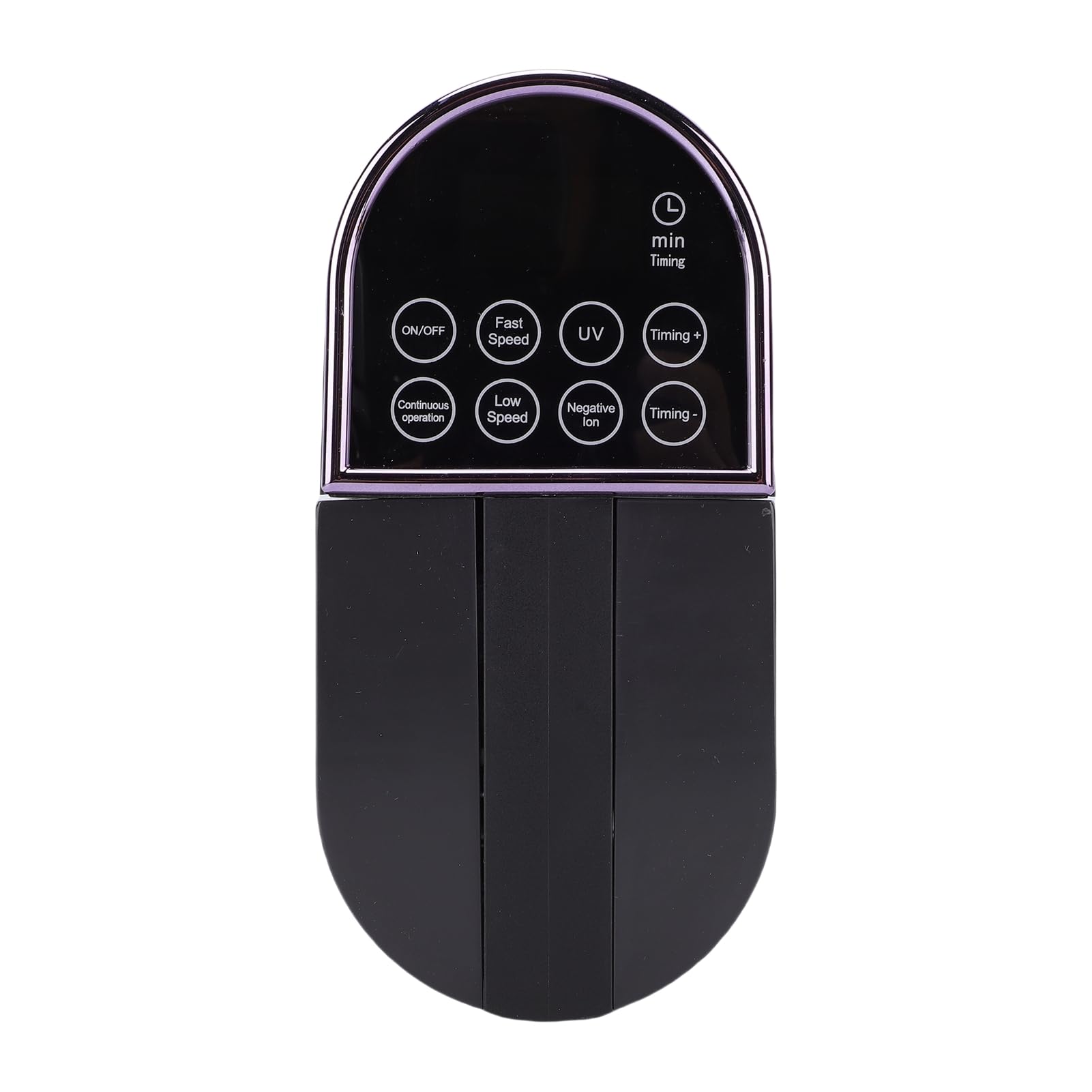 POENVFPO Secadora de Ropa Portátil, Secadora Eléctrica Plegable con Control Remoto Temporizador Iones Negativos 3 Modos de Secado y Luz UV, para Viajes RV Apartamento Casa Lavandería (GRAY)