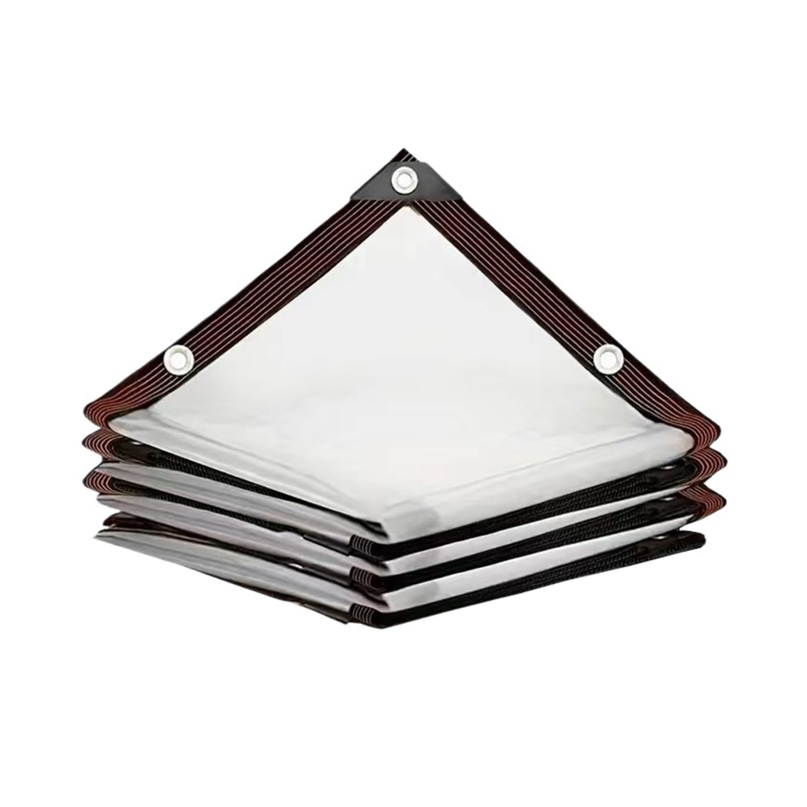 Chenghw Clear Thickened Transparent Pvc Waterproof Cloth Durable Dustproof And Windproof Garden Sunshade Canopy Cloth With Holes(3Mx3m)
