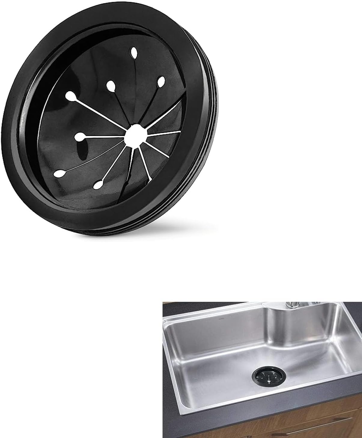 Garbage Disposal Splash Guard Sink Baffle Disposal Replacement Waste