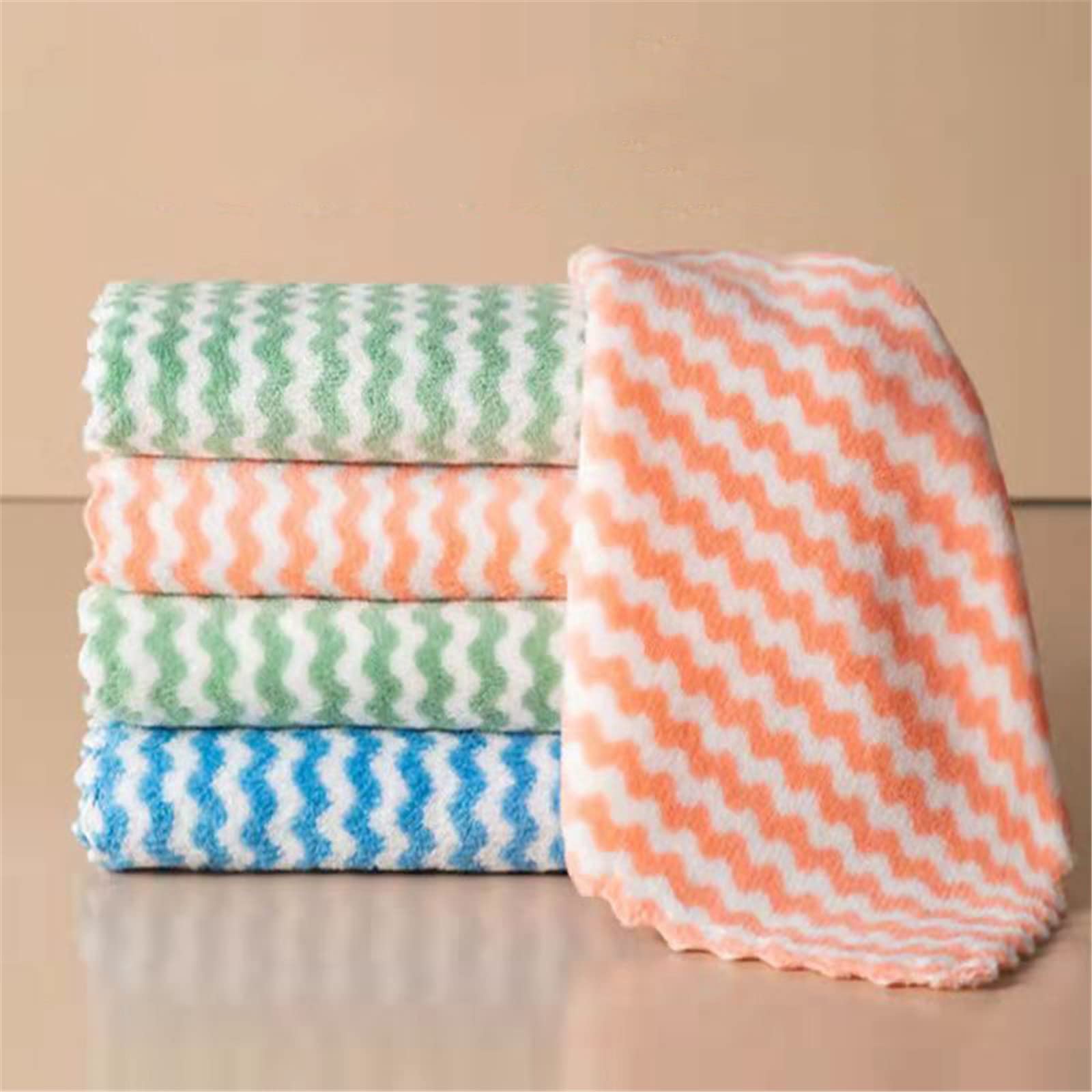 Microfiber Cleaning Dish Cloths for Washing Dishes Dish Towels and Dishcloths 5PC