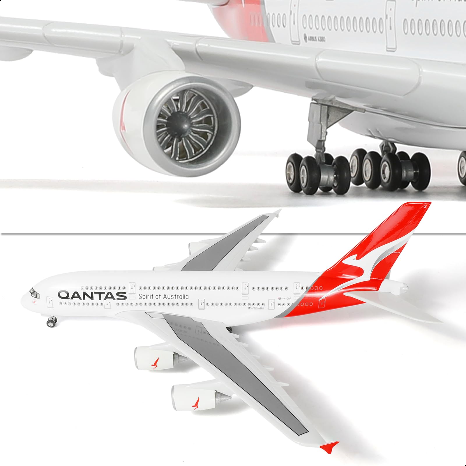 Amazon.com: QIYUMOKE 1/200 Scale A380 Model Plane Australia