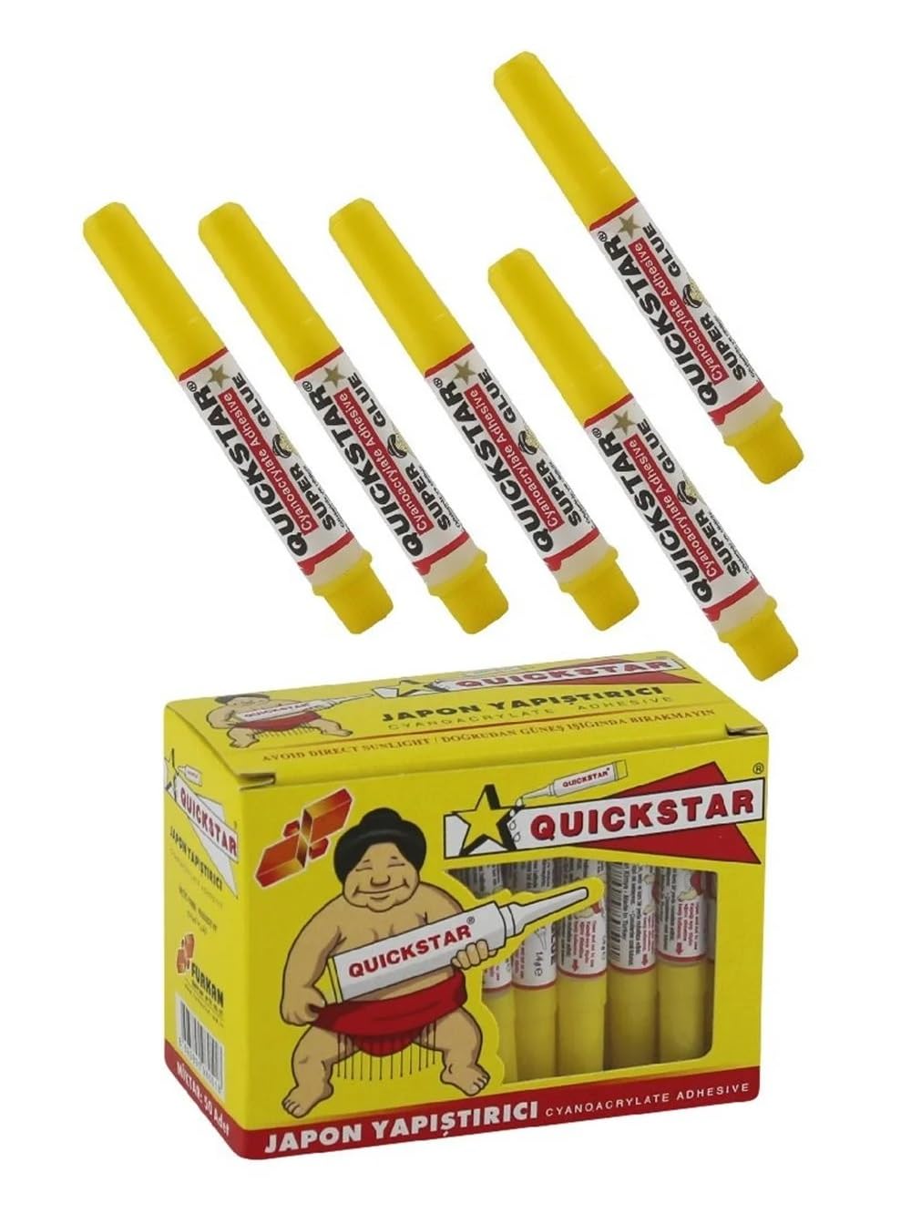 Smartizi 50'li Fujika Japon Yapıştırıcı Seti (1.5 gr) - Hızlı Kuruyan Çok Amaçlı Sıvı Yapıştırıcı