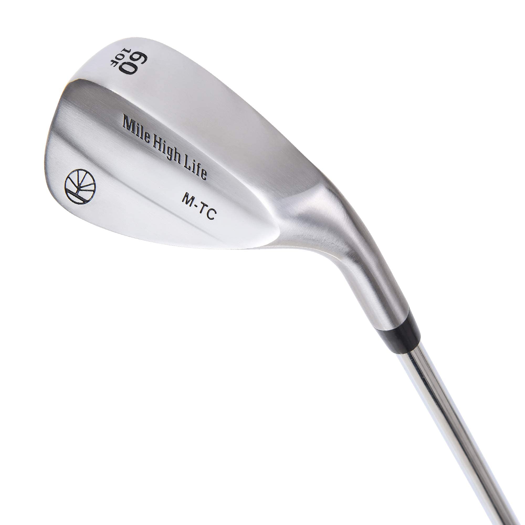 Mile High LifeGolf Wedges | Entry Level Golf Sand Wedge Sets | Beginner’s Golf Gap Wedge Sets | Lob Wedge Golf Clubs for Men & Women | 50/52/54/56/58/60 Right Handed