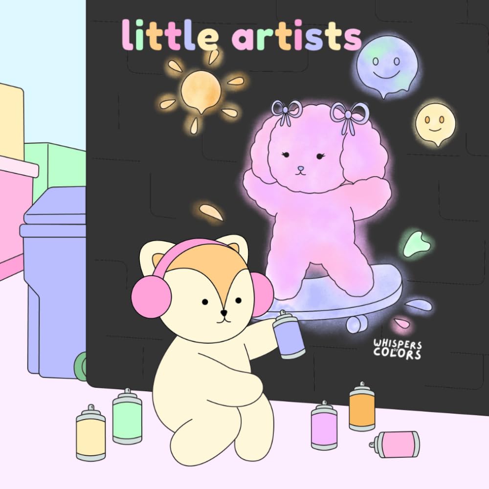 Little artists coloring book