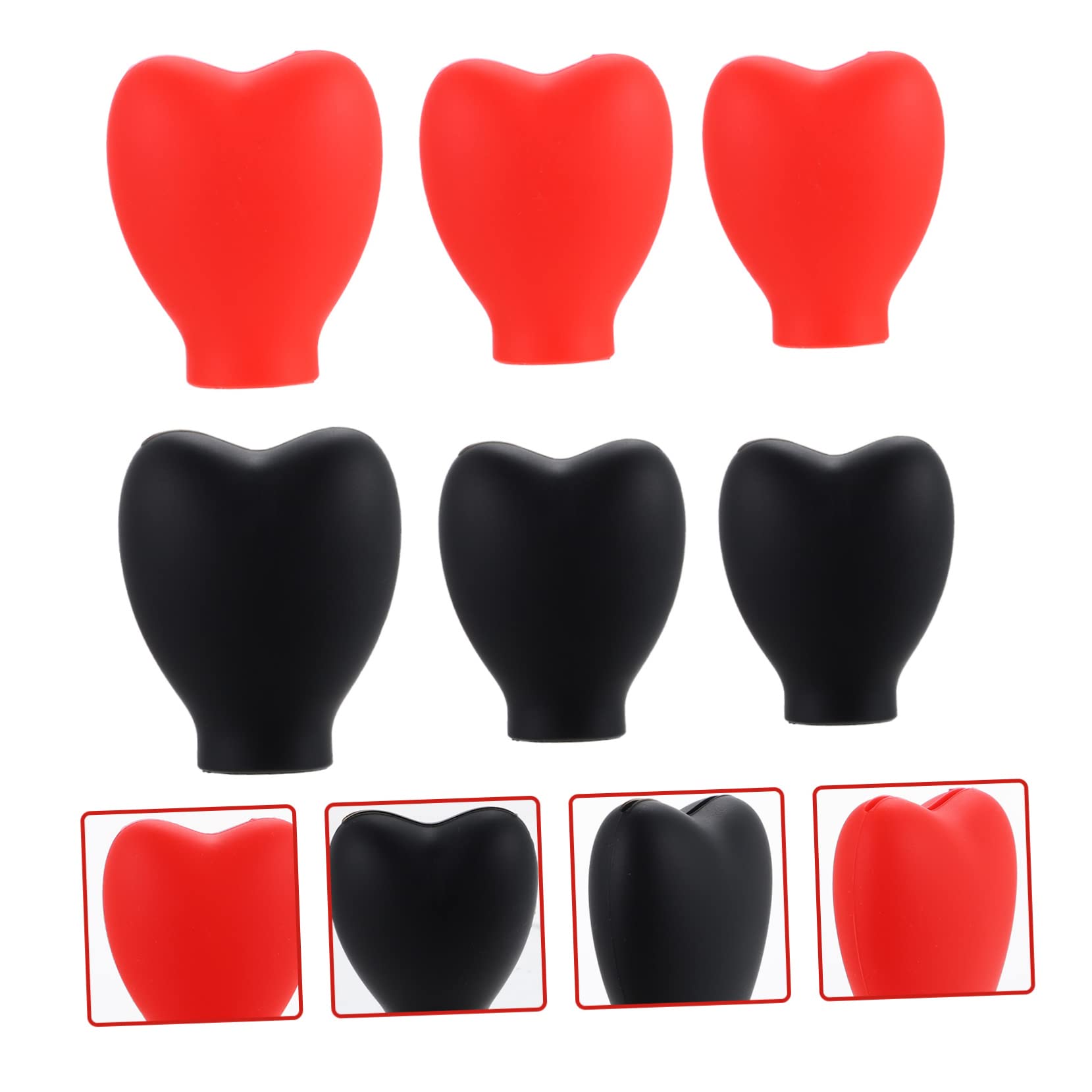 POPETPOP 30stücke Makeup Pinsel Schutzkappen Für Kosmetikpinsel Anti-verlust Abdeckungen Staubschutz Und Aufbewahrung Für Pflege Ihrer Makeup Pinsel
