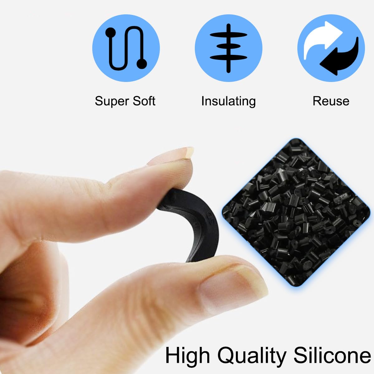 USB Cap Port Cover Silicone Anti-Dust Protector, USB C dla iPhone USB typu A Plug Cap dla żeńskiego końca męskiego końca, dla iPhone'a 14 13 12 11 Laptop Tablet Podwozie głośnika, 60 szt