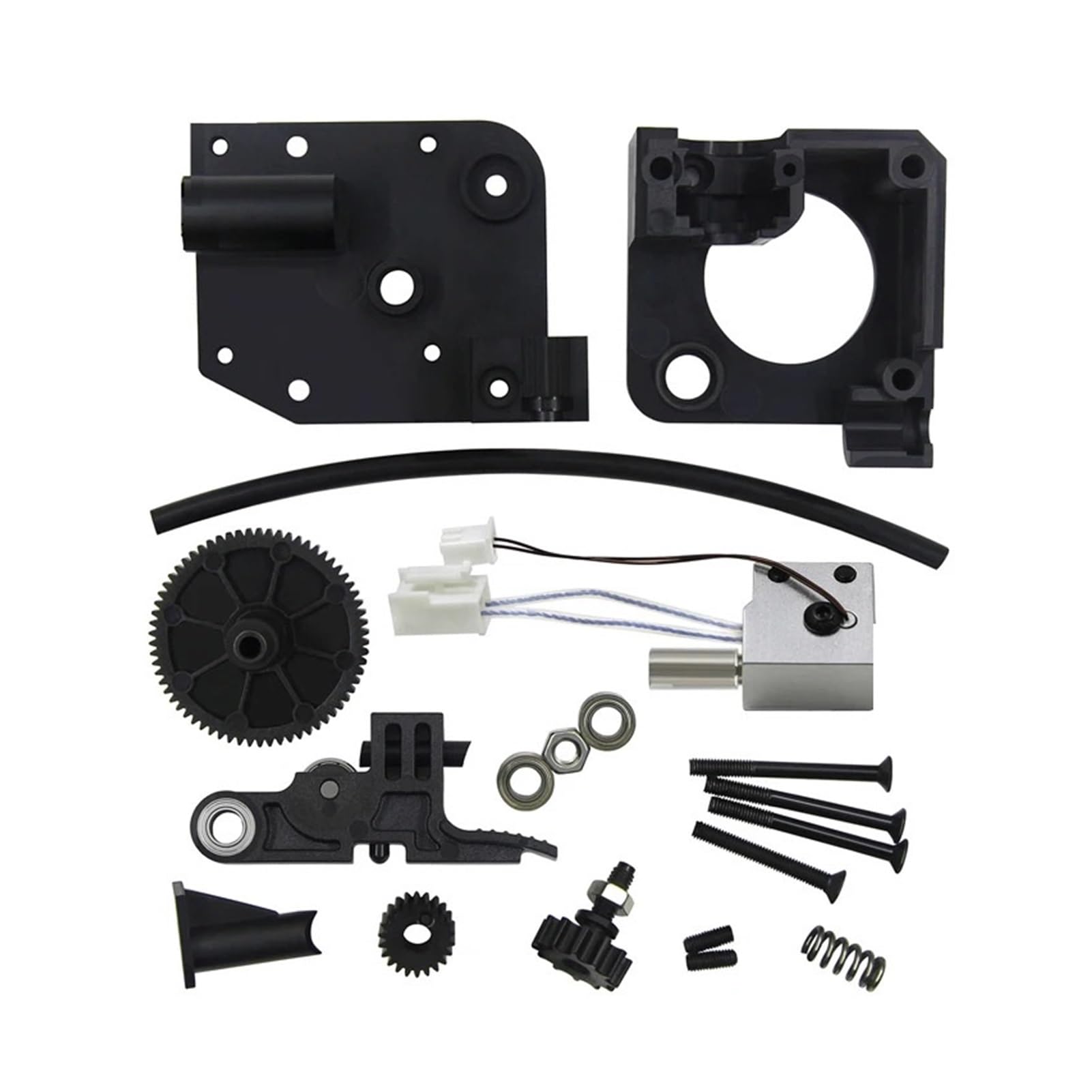 3D Printer Accessories Extruder Structure Kit With Extrusion Handle, Hotend, Gear(Extruder All Kit)