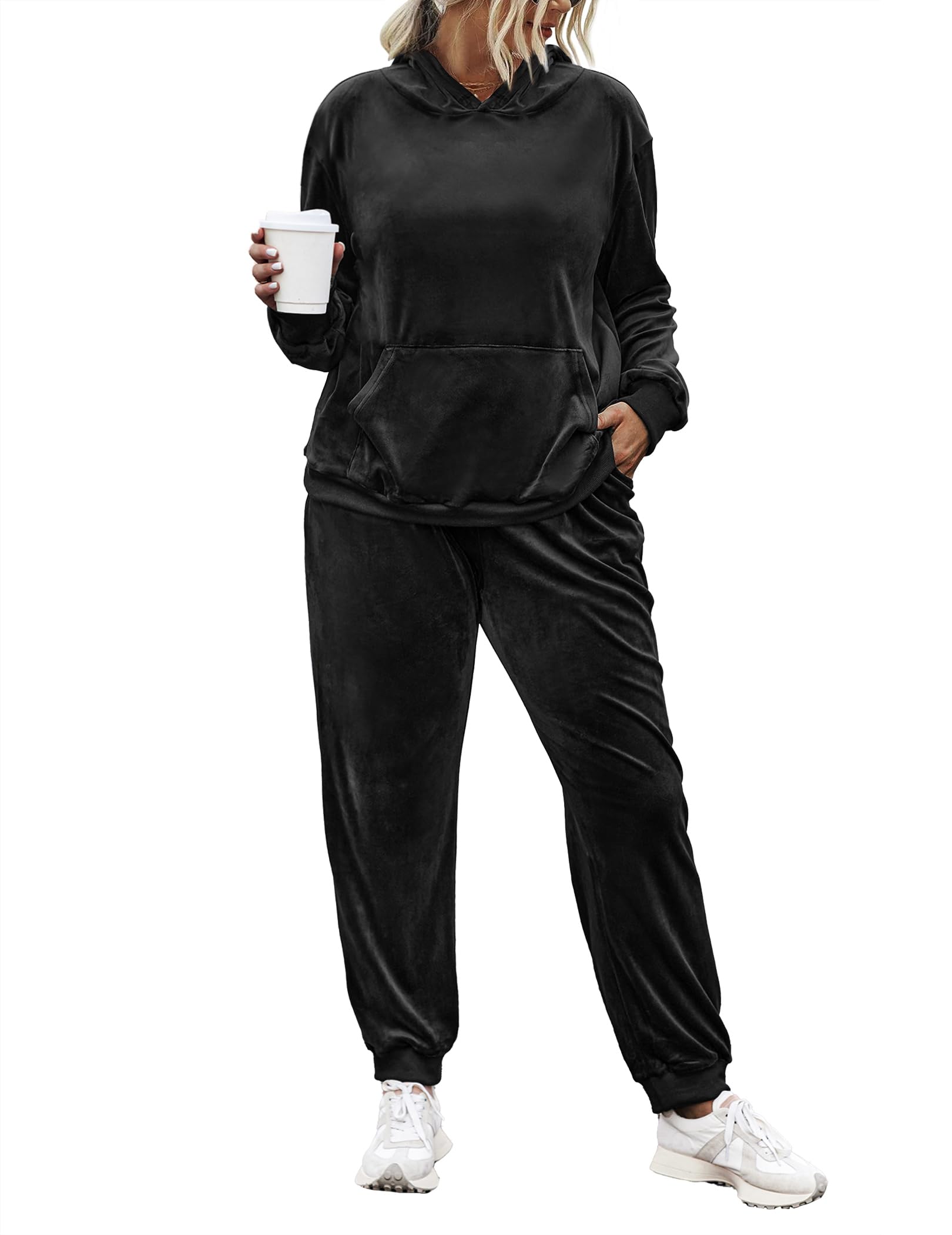 IN'VOLAND Plus Size Sweatsuit