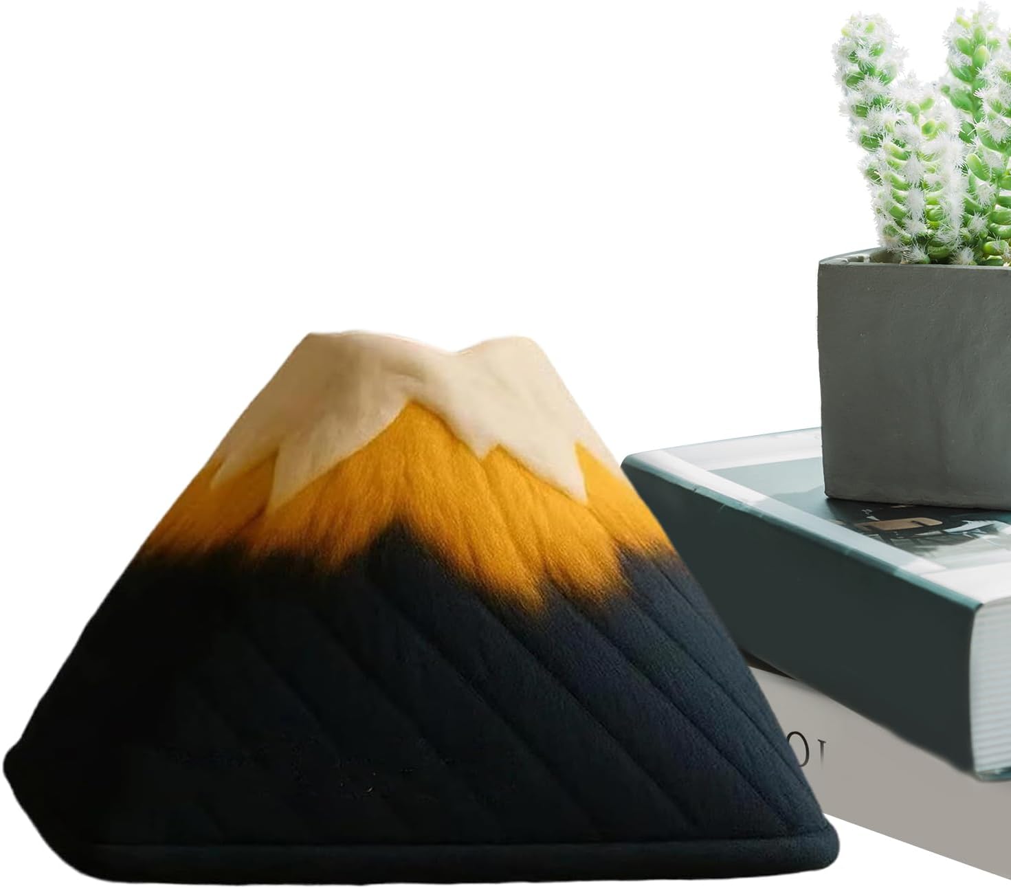 Support de boîte à mouchoirs, étui de rangement de serviettes en forme de montagne 3D pour utilisation sur table de comptoir, distributeur avec un design robuste et un look élégant, mouchoirs pour salles de bains, salles à manger, cuisines de nuit