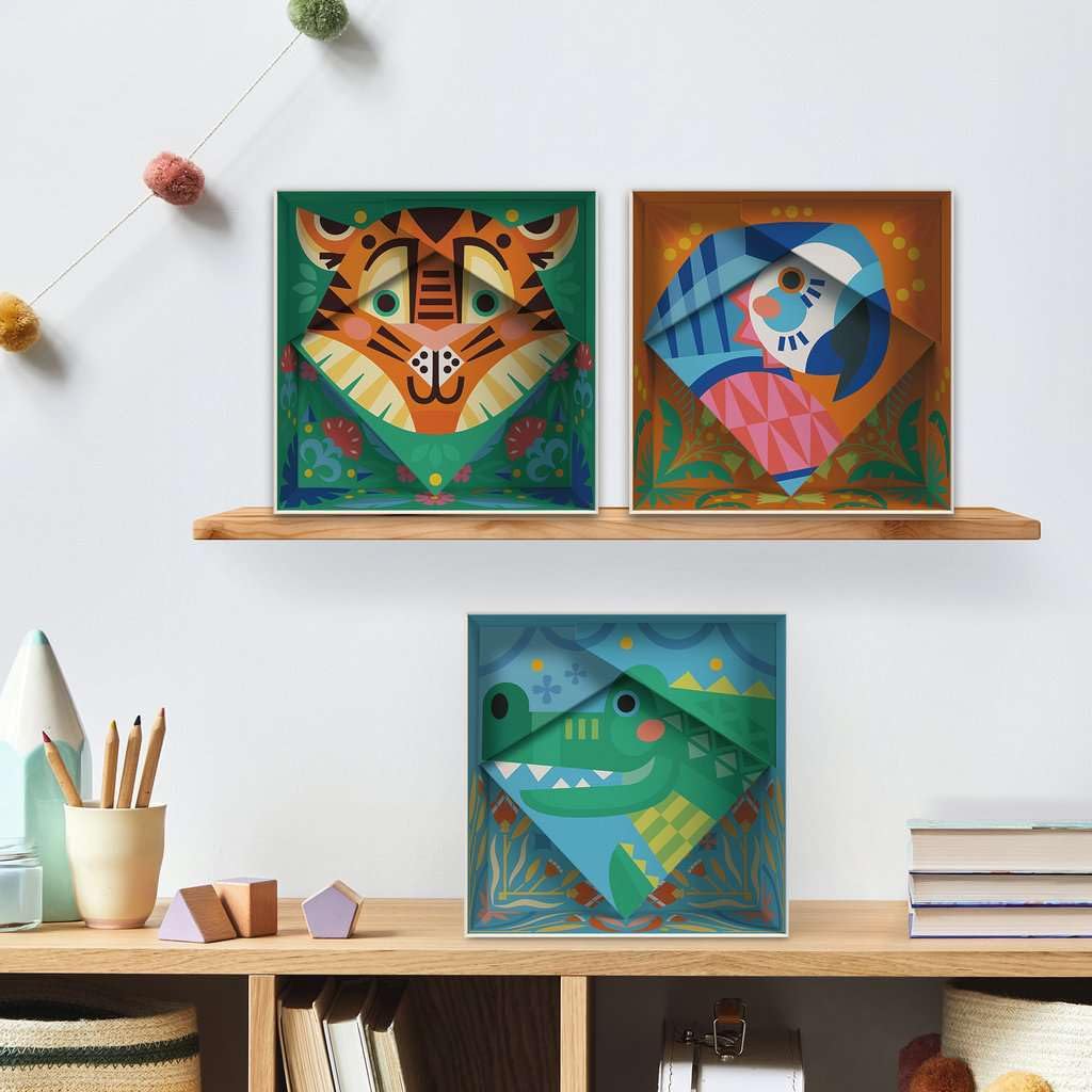 Ravensburger CreArt Peinture Par Numéros – Oiseaux Colorés – Dès 9 Ans – Lignes De Motifs Colorées Pour Un Résultat Parfait