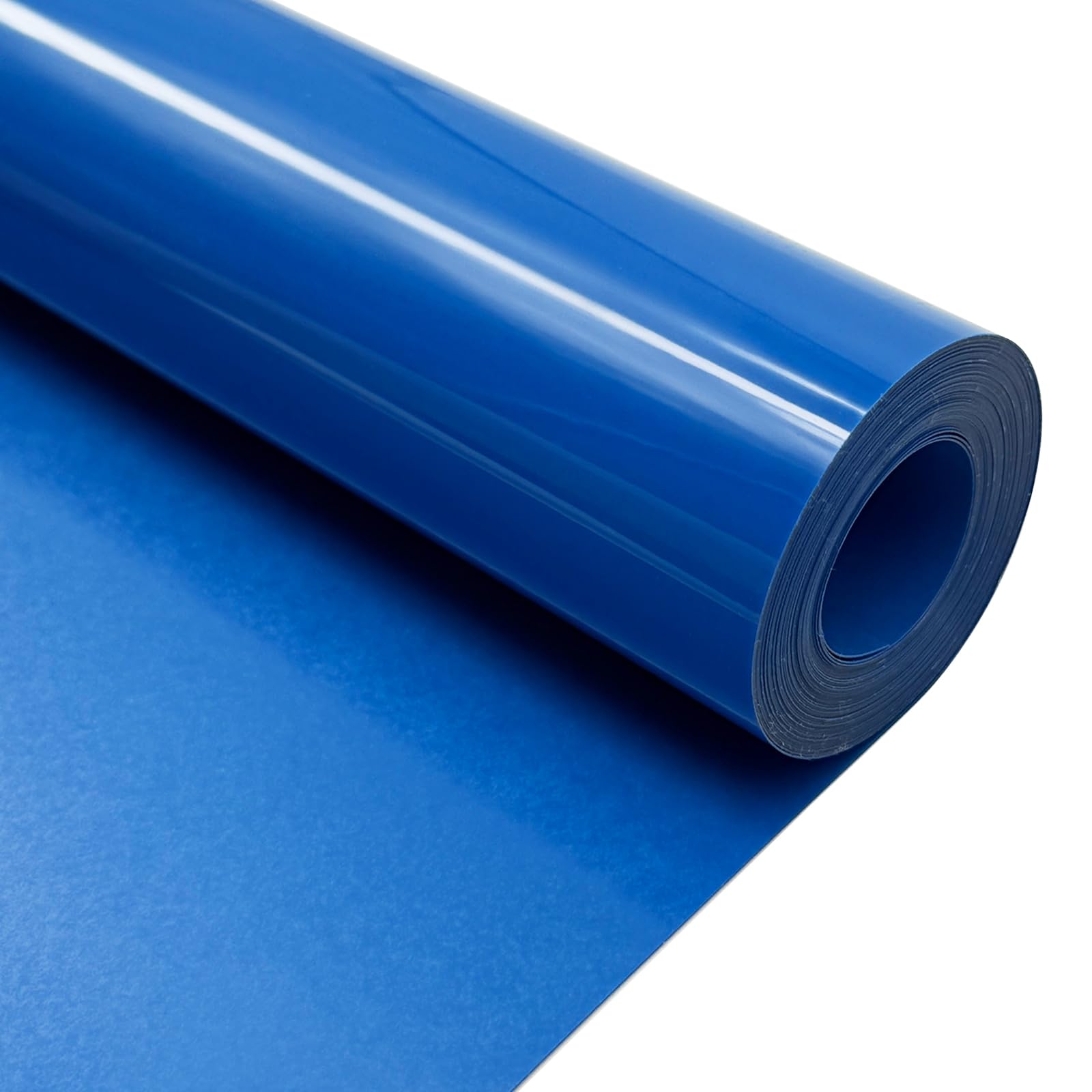 Lake Blue Heat Transfer Vinyl HTV Roll Matte PU 12" x 20 ft. | Easy to Cut, Weed &amp; Transfer, Lake Blue Iron On Vinyl for Cricut, Silhouette Cameo &amp; Other Craft Cutter Cutting Machine