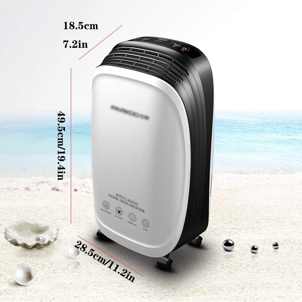 Household Basement High Humidity Dehumidifier Bedroom Bathroom Kitchen Silent Portable Air 1.8 Liters Water Tank Cool Mist Humidifier