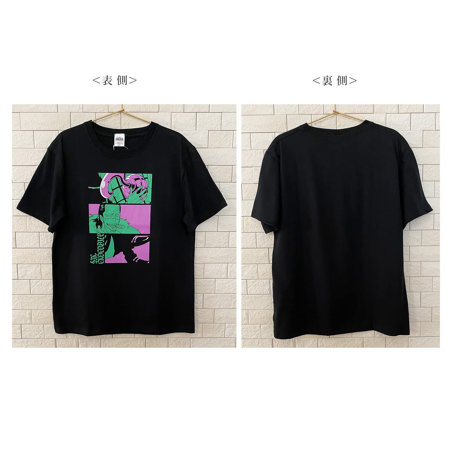 Amazon.co.jp: ONE PIECE Tシャツ クロコダイル/L ブラック Lサイズ