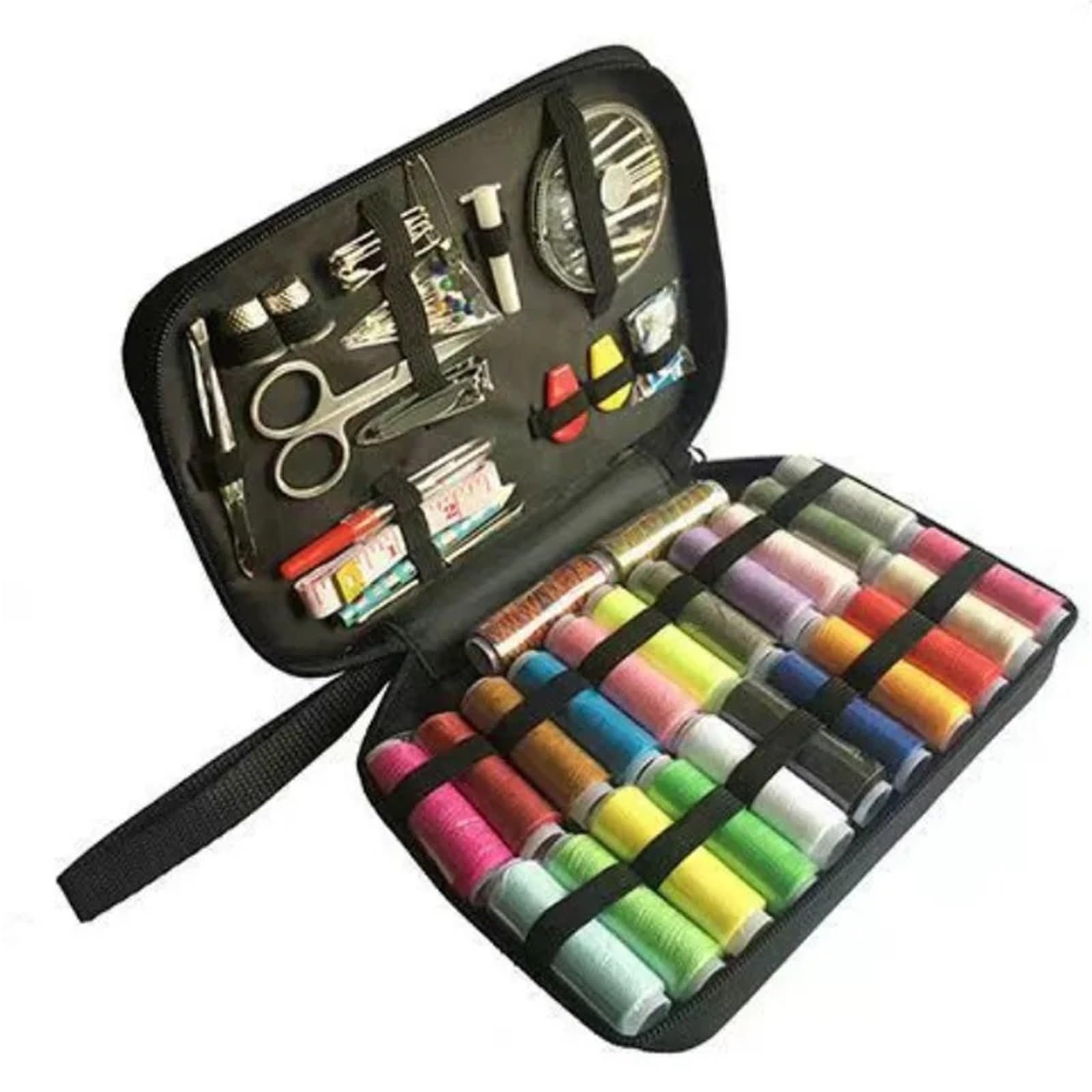 Sewing Box Companion Kit Portable, Multifunctional Needlework, Complete Tool Set for Home for Home