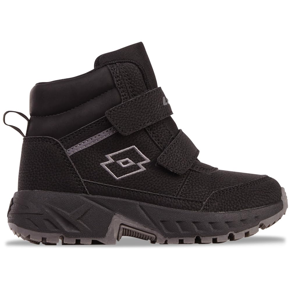 LOTTO Unisex Kid's Evedal K Mid Calf Boot, Black, 10.5 UK Child