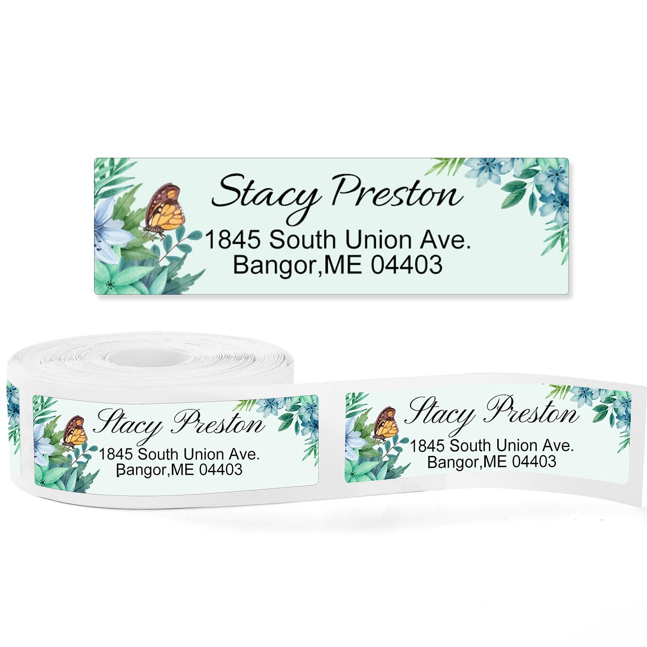 Personalized Return Address Labels - 120 Or 250 Custom Stickers, 8 Designs