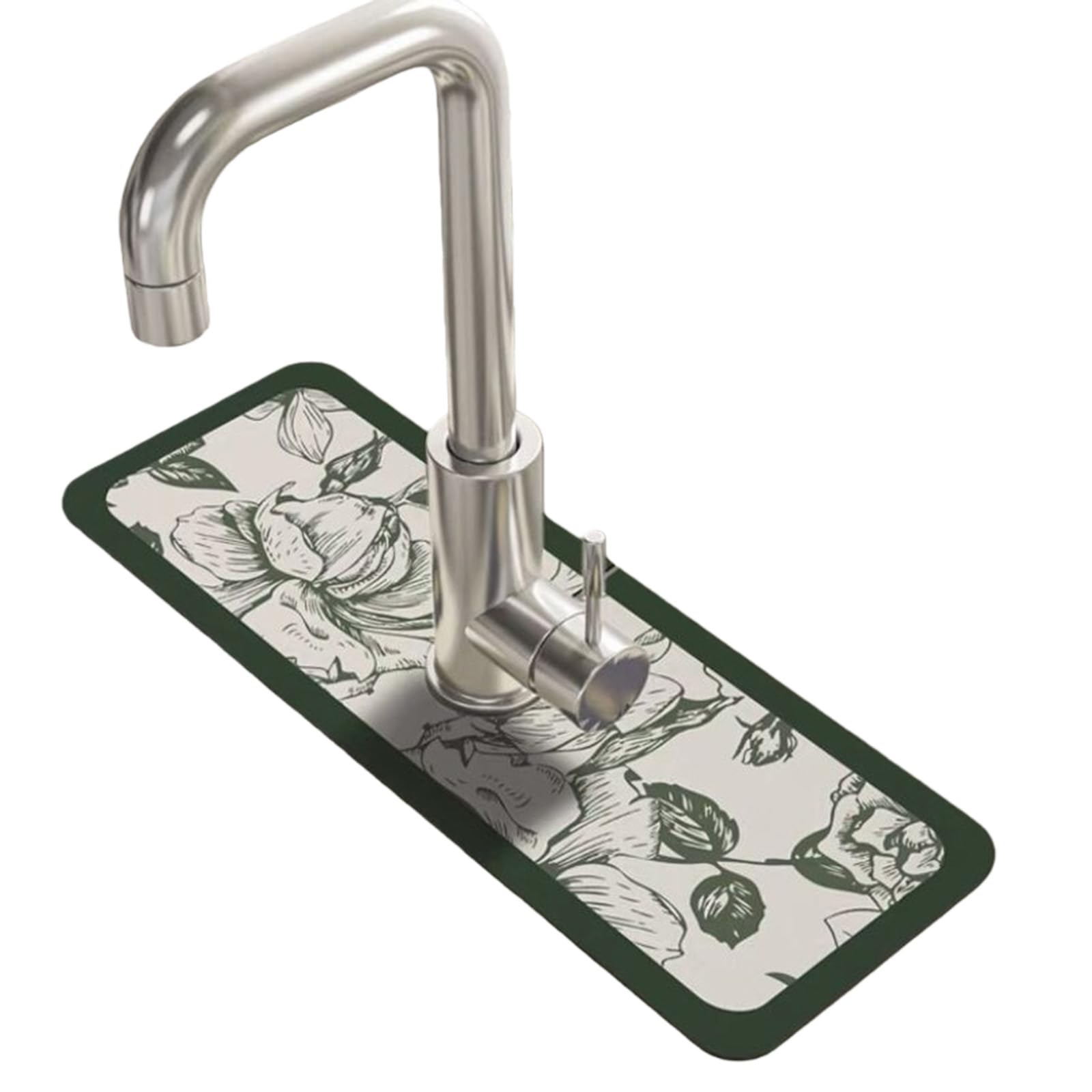 HDOYTXXM (2 Pack) Absorbent Sink Protector Mats, Draining Catcher for Kitchen Countertops & Bathroom Sinks Kitchen Sink Mat Absorbent Drain Catcher Protector