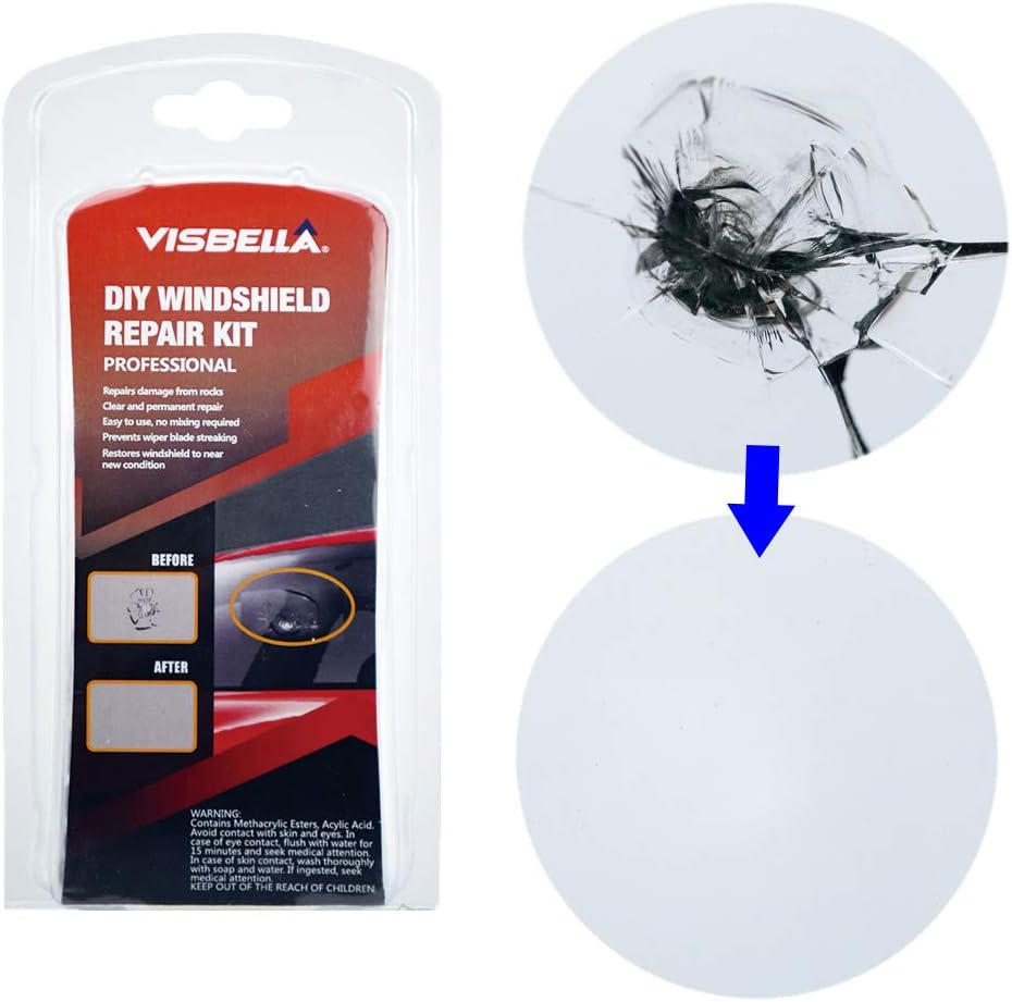 Visbella Windshield Repair kit DIY Car Window Repair