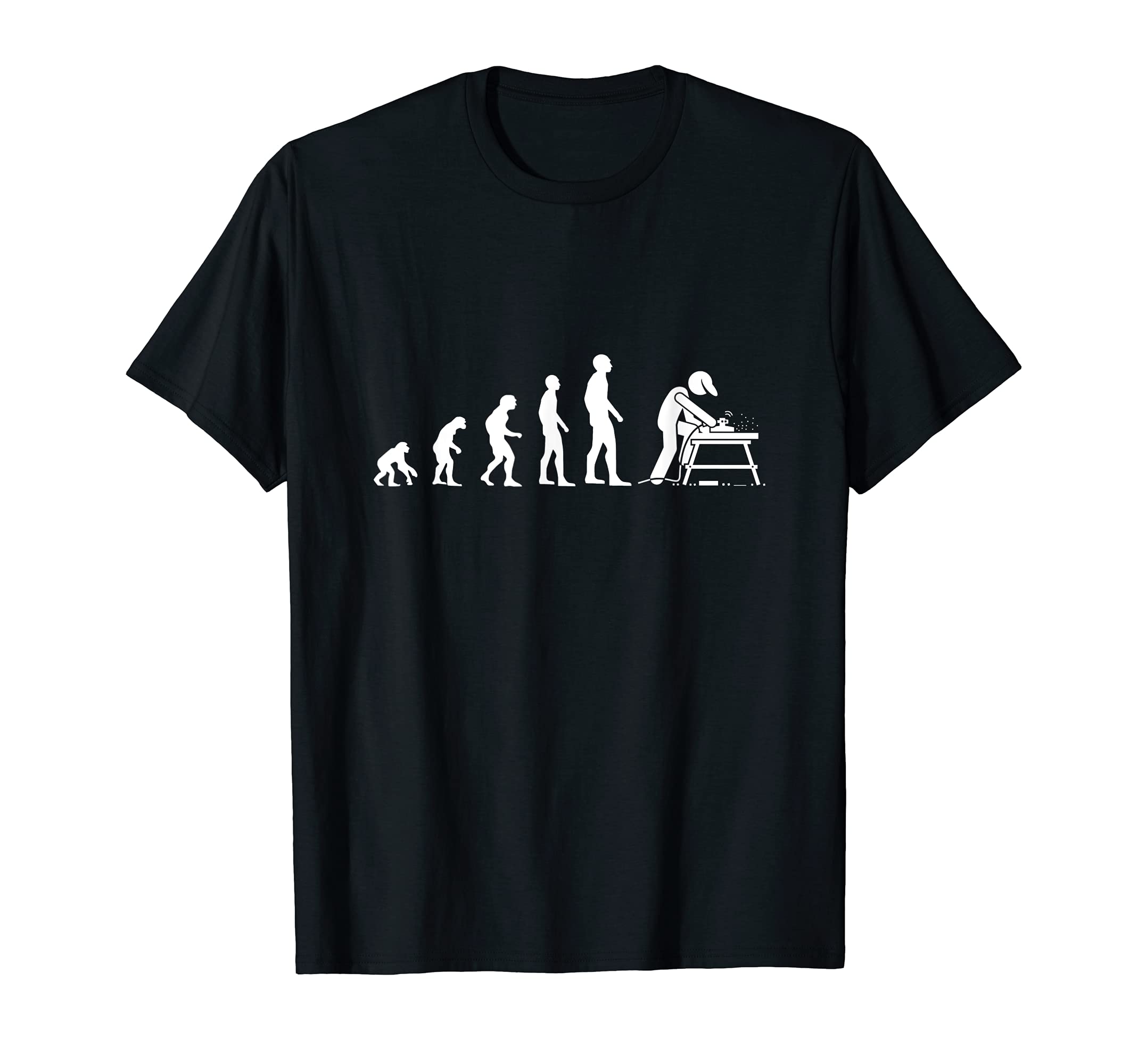 Evolution carpenter's humorous joinery T-Shirt