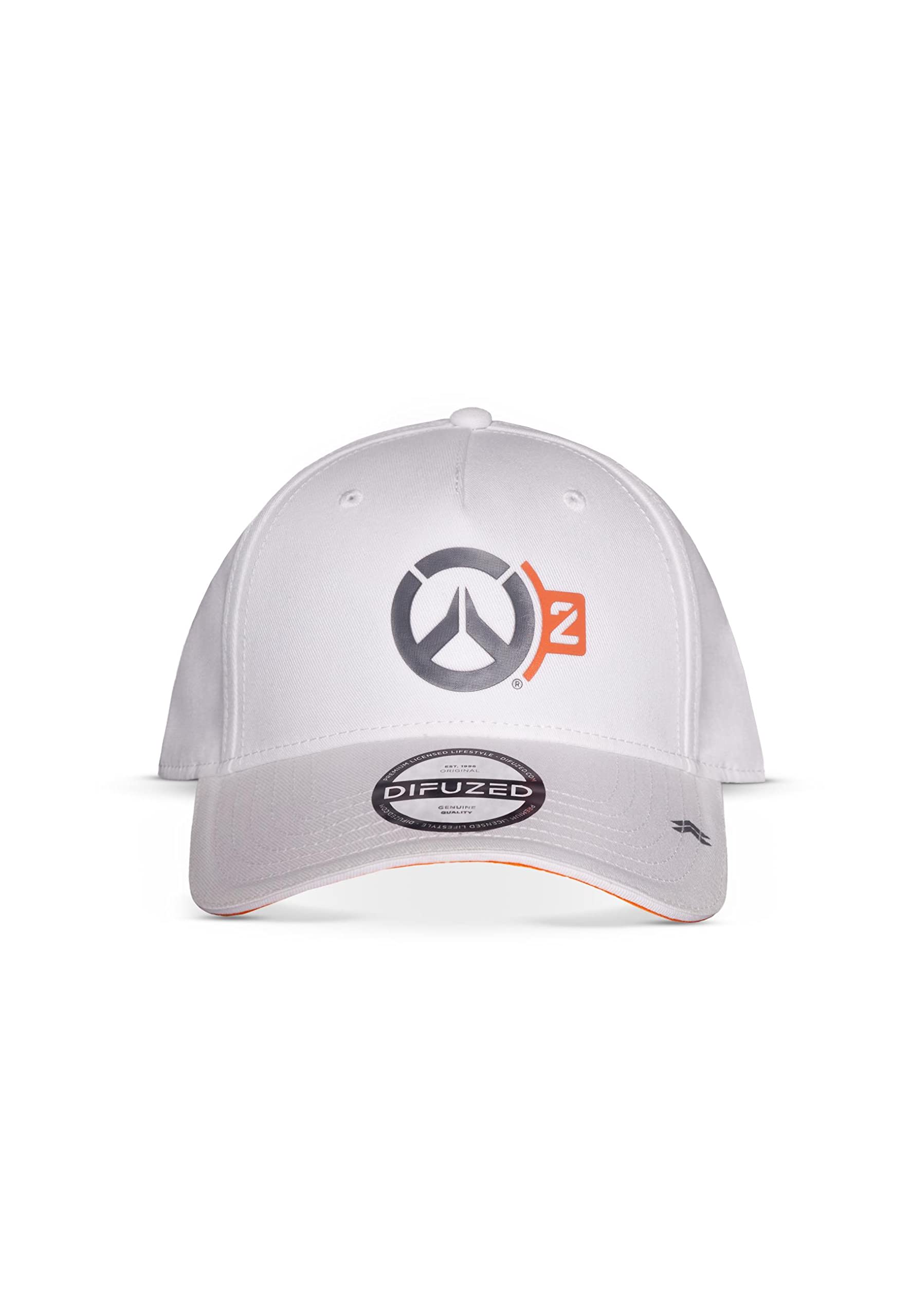DifuzedOverwatch 2 Main & Tracer Logo Adjustable Cap White/Orange BA705211OWT