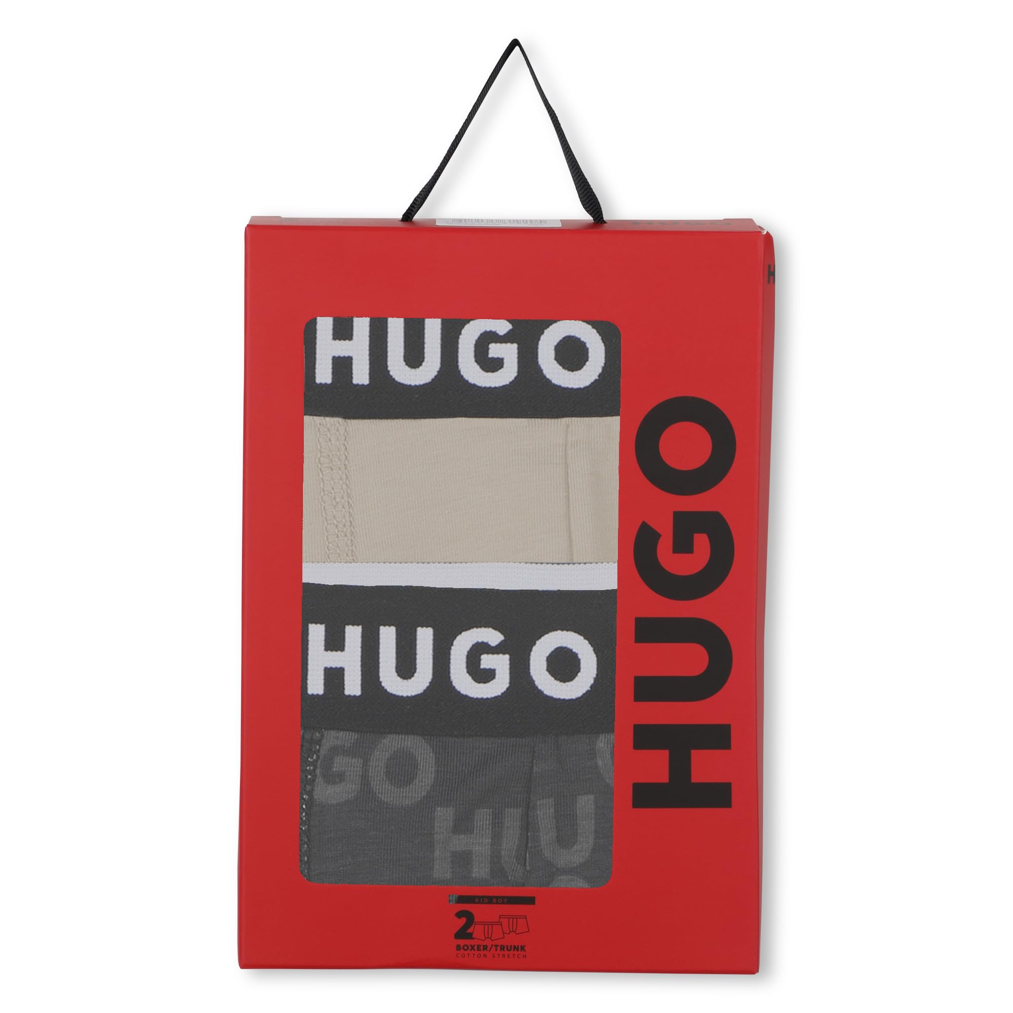 Hugo G00564 Boxer Bambini e Ragazzi (Pacco da 2)