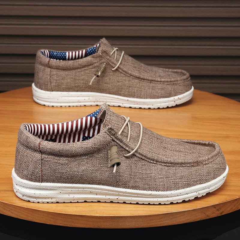 Comfy Trendy Slip-On Loafers - Breathable, Non-Slip, Casual Sneakers for Men's Outdoor Activities with Soft Insoles and Easy Slip-On Design3