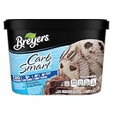 Breyers CarbSmart Frozen Dairy Dessert Ice Cream Alternative Brownie A La Mode Frozen Dessert Made with 100 percent Grade A Milk and Cream 48 oz